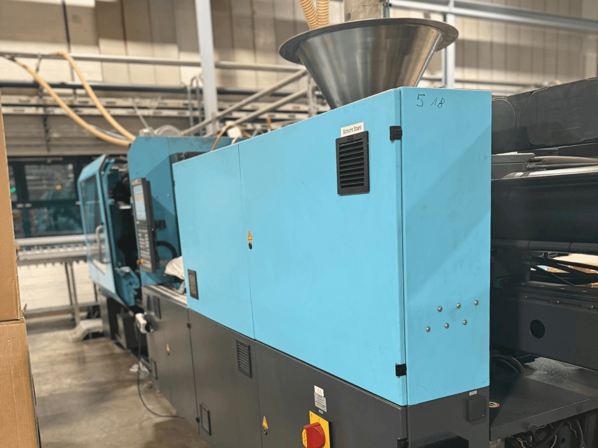 Vista Frontal da SUMITOMO SHI DEMAG El-Exis S250/630-1600 máquina