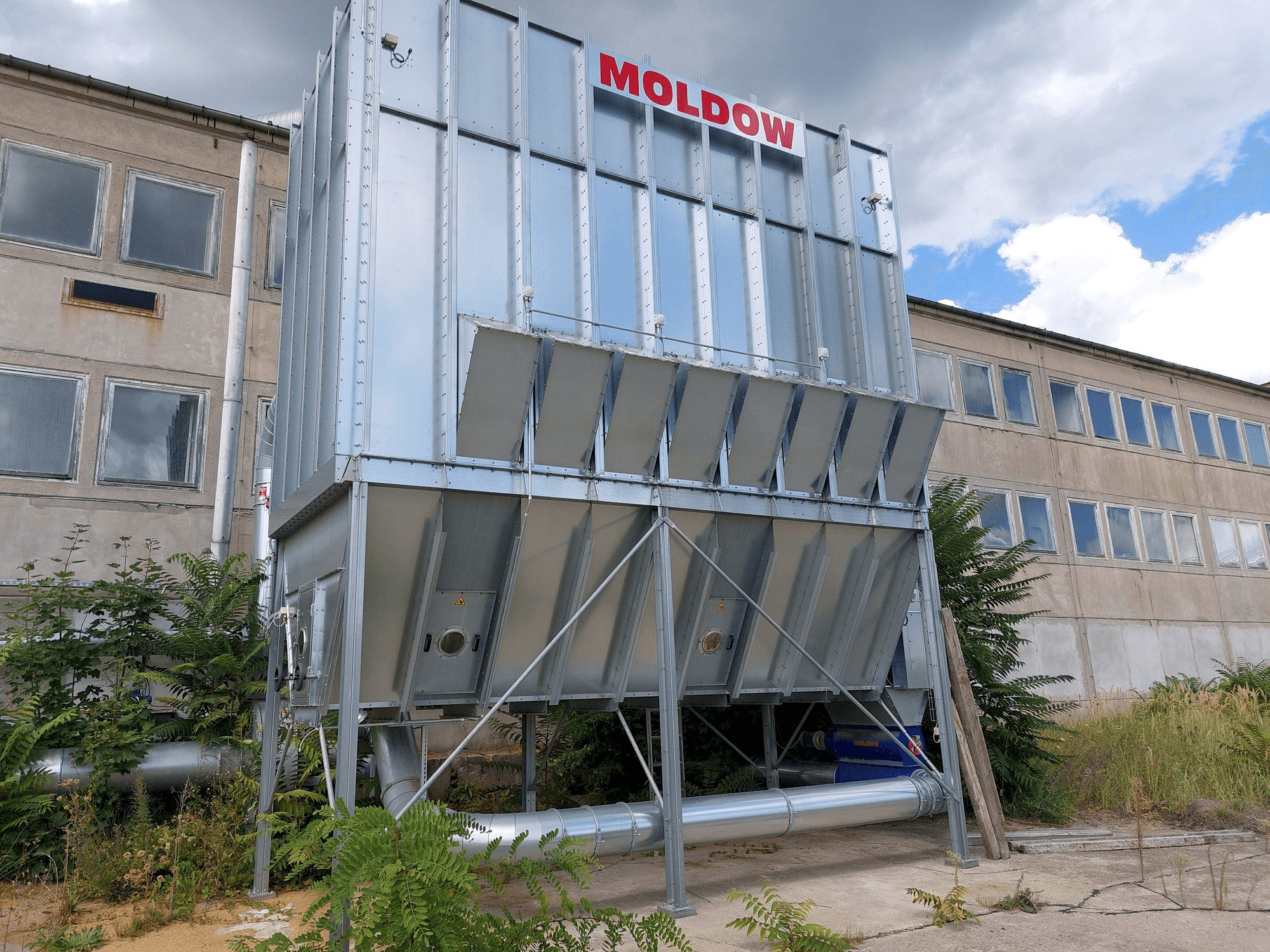 Vista Frontal da MOLDOW MHL Casing EXP máquina