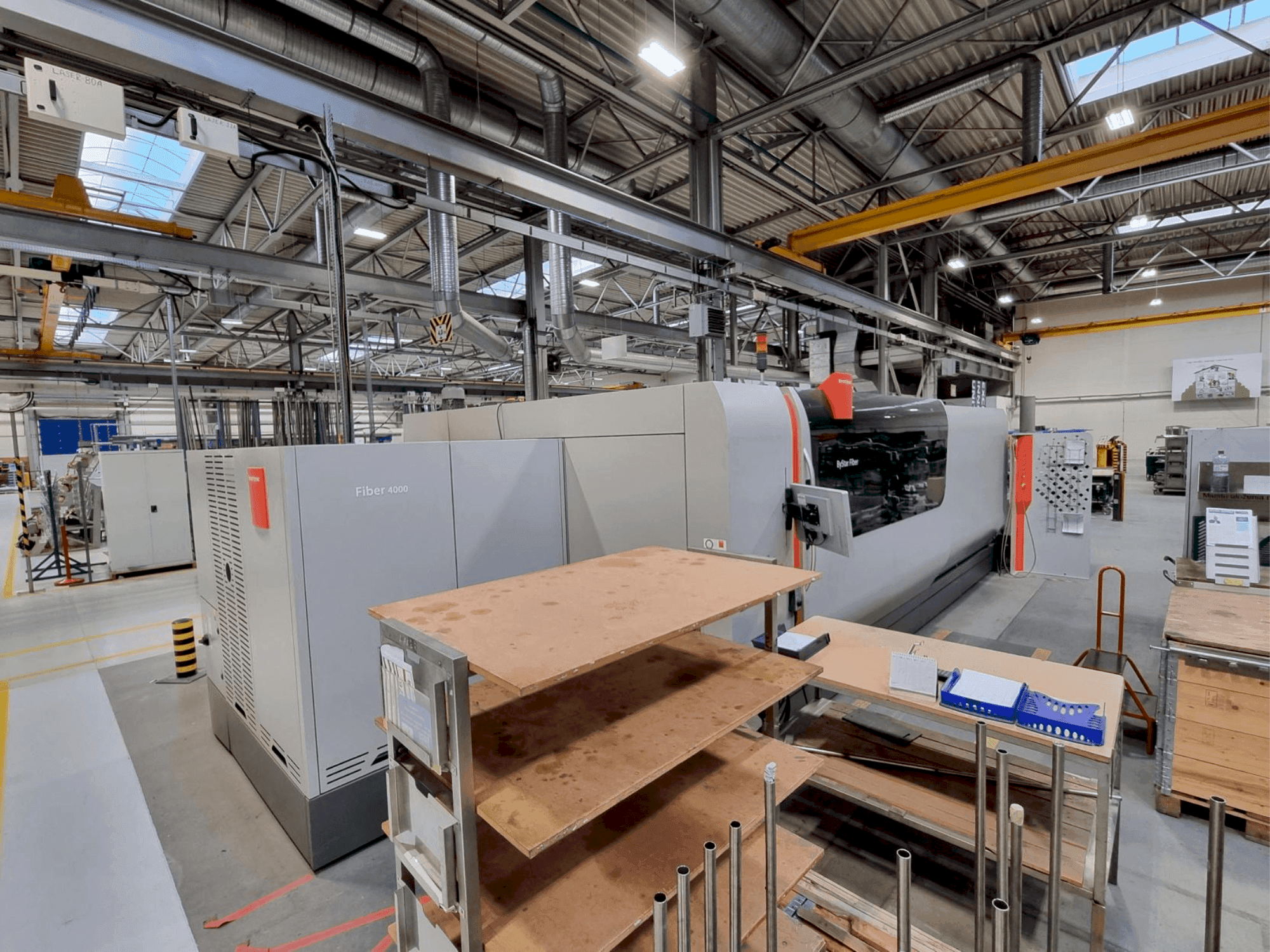 Vista Frontal da Bystronic ByStar Fiber 4020 (2017) máquina