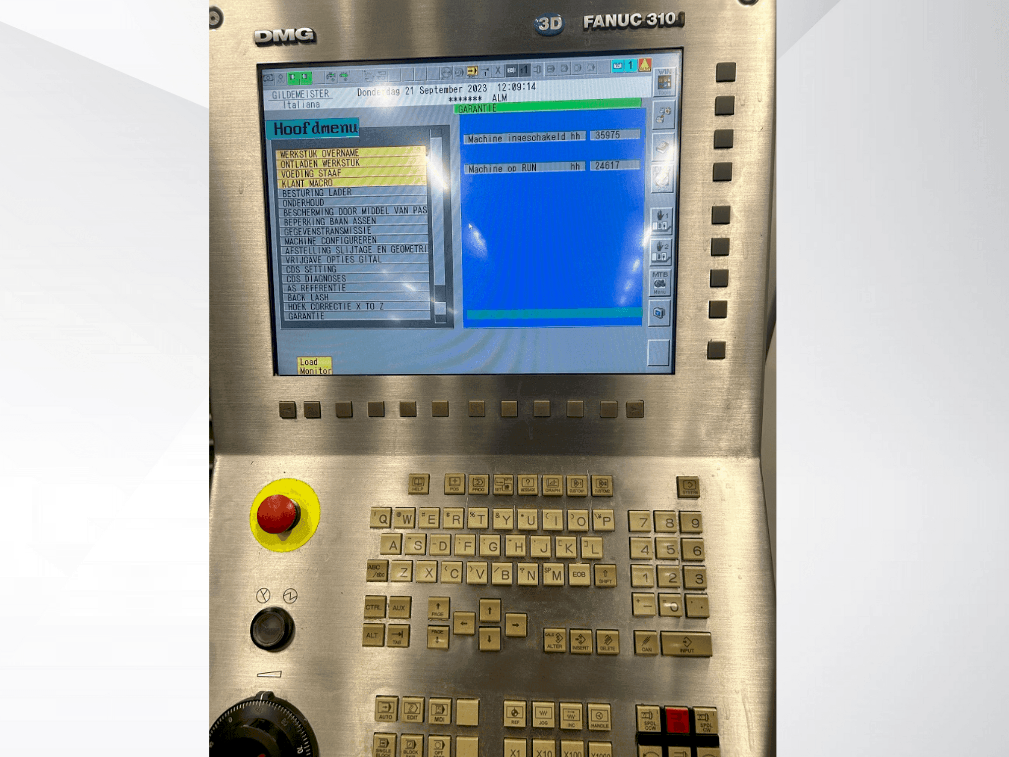 Unidade de controlo da Gildemeister sprint 65 linear máquina