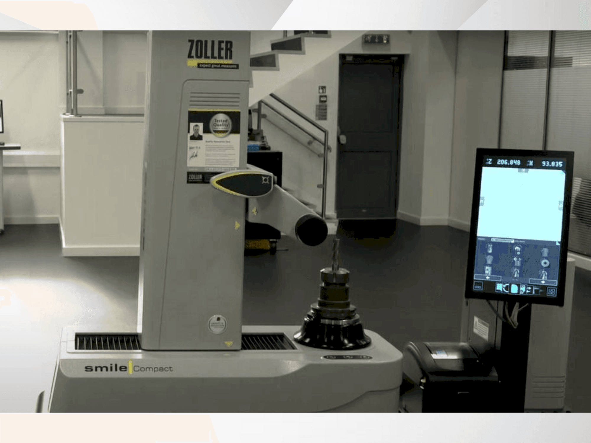 Vista Frontal da Zoller Smile Pilot 4.0 máquina