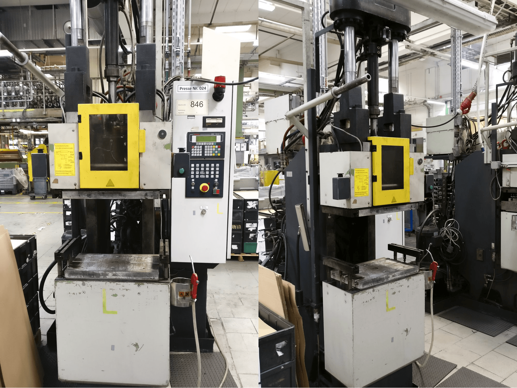 Vista Lateral Direita da Kloeckner Desma 956.050 máquina