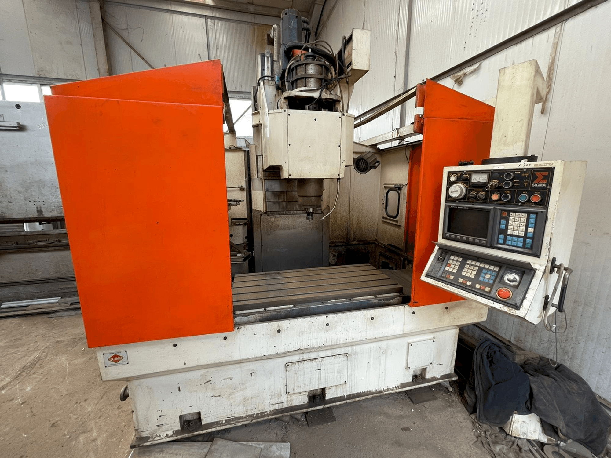 Vista Frontal da Sigma MISSION 3 máquina