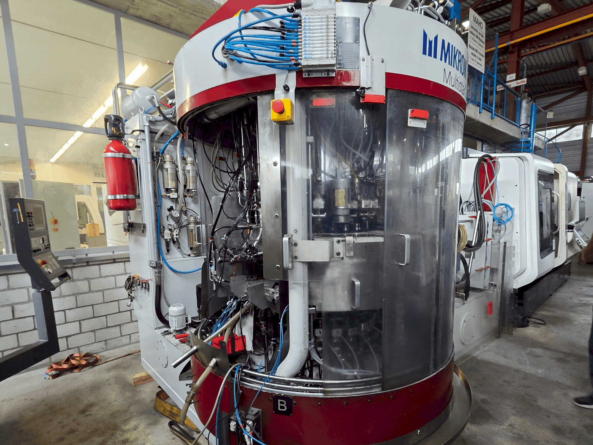 Vista Frontal da MIKRON Multistar CX-24/500R máquina