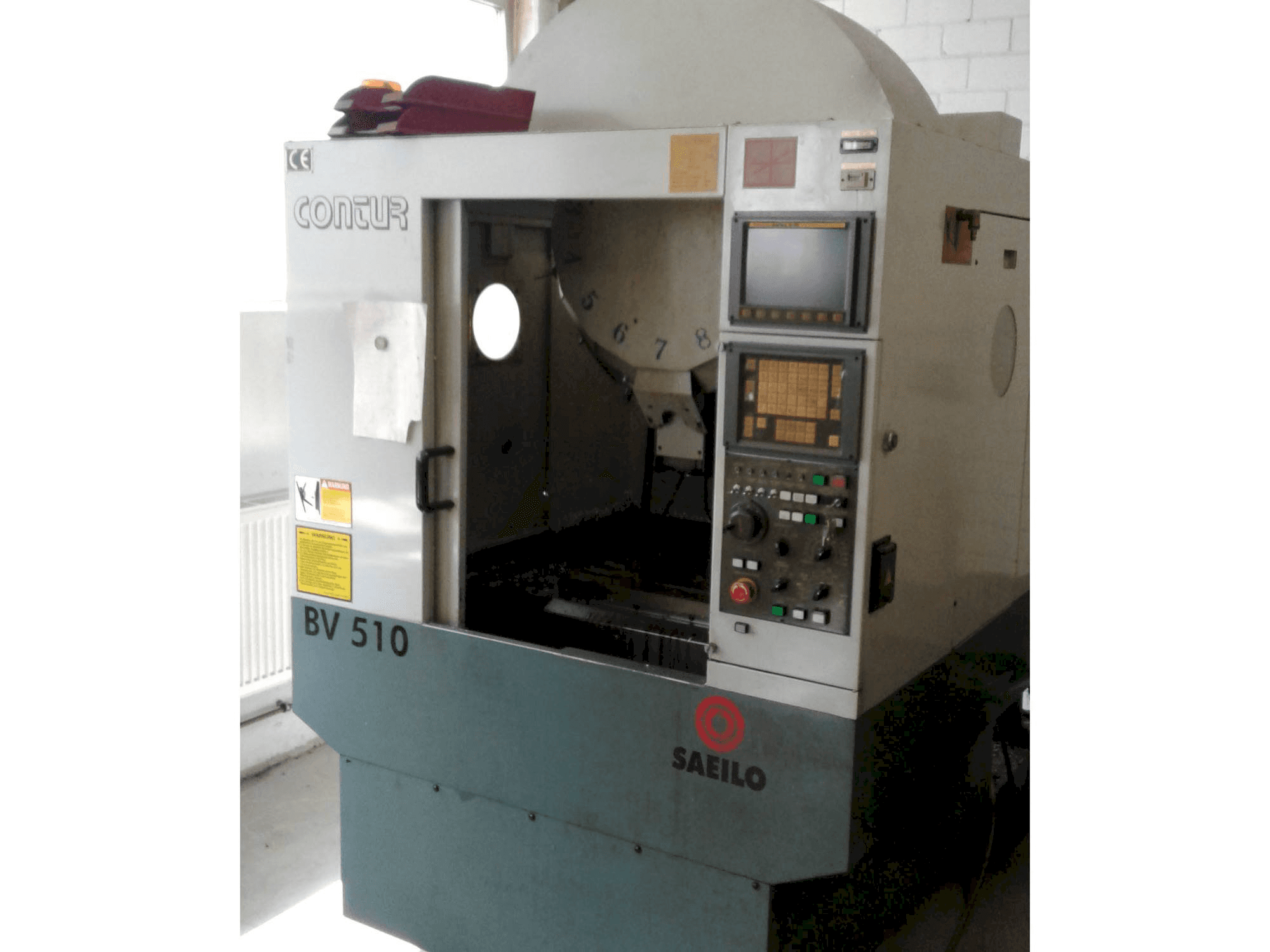 Vista Frontal da Saeilo BV 510 máquina