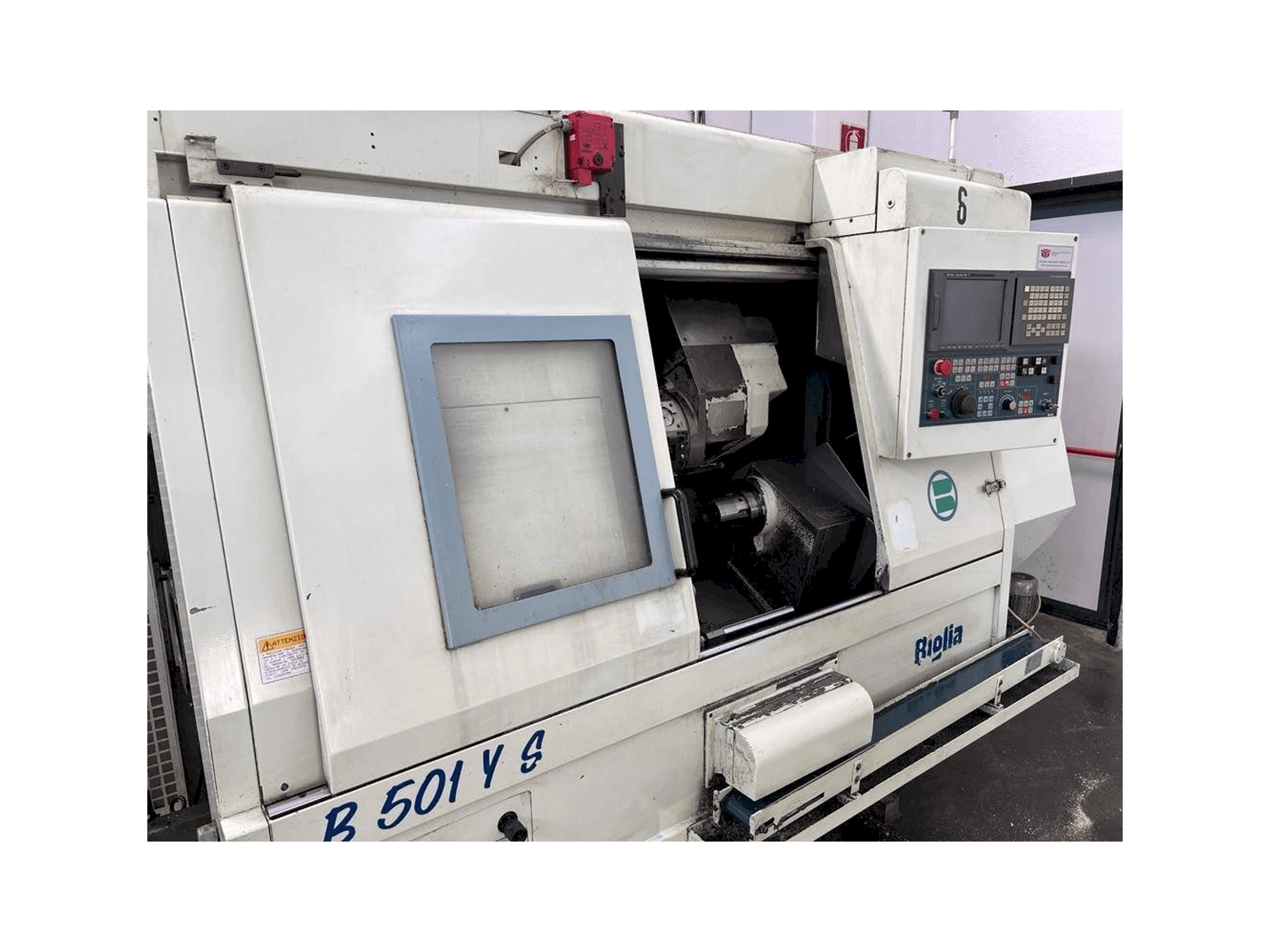 Vista Frontal da Biglia B501YS máquina