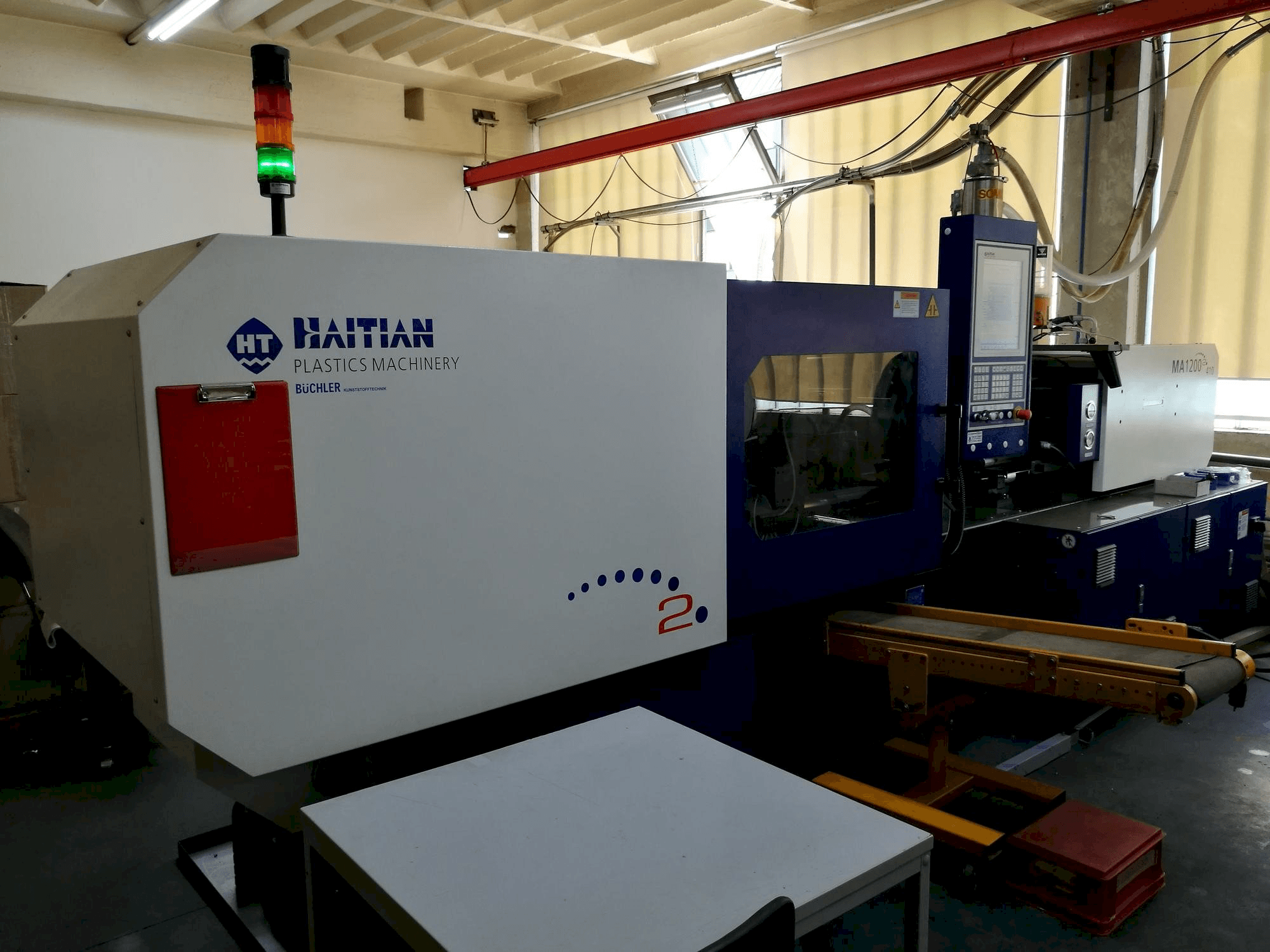 Vista Frontal da HAITIAN Mars 2 - 1200 máquina