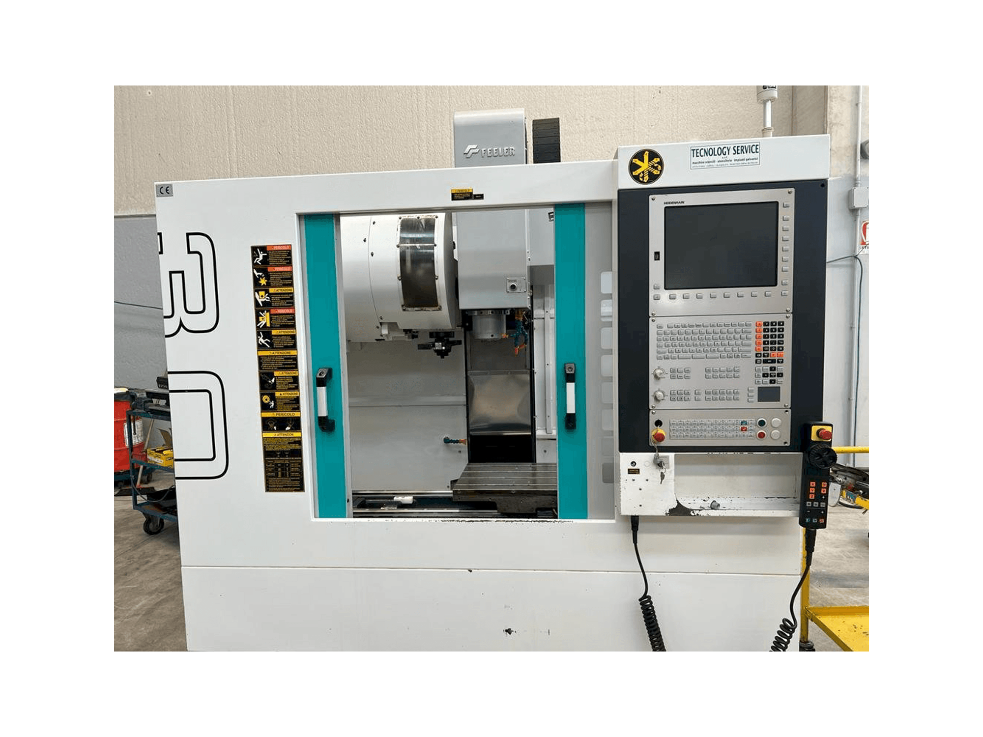 Vista Frontal da Feeler VMP-30A máquina