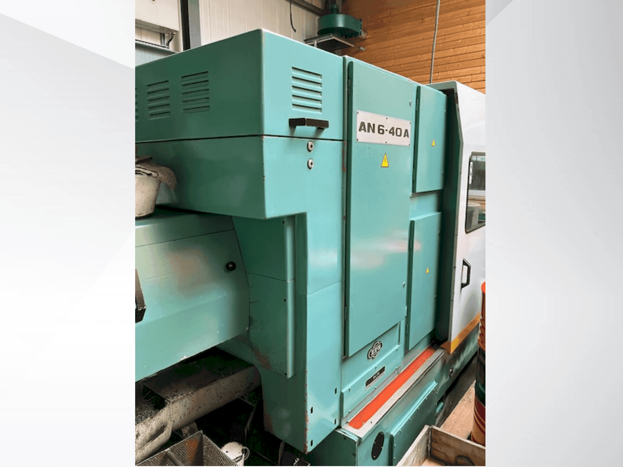 Vista Frontal da ZPS AN6-40 A máquina