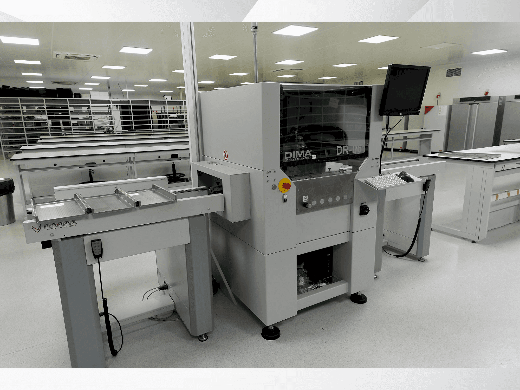 Vista Frontal da DIMA DR-061 máquina