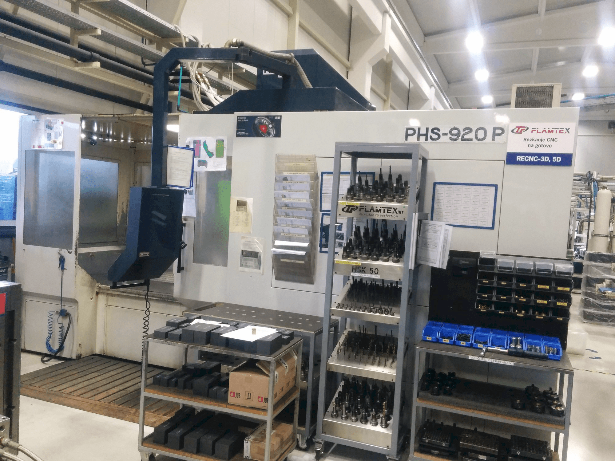 Vista Frontal da Parpas PHS 920P máquina