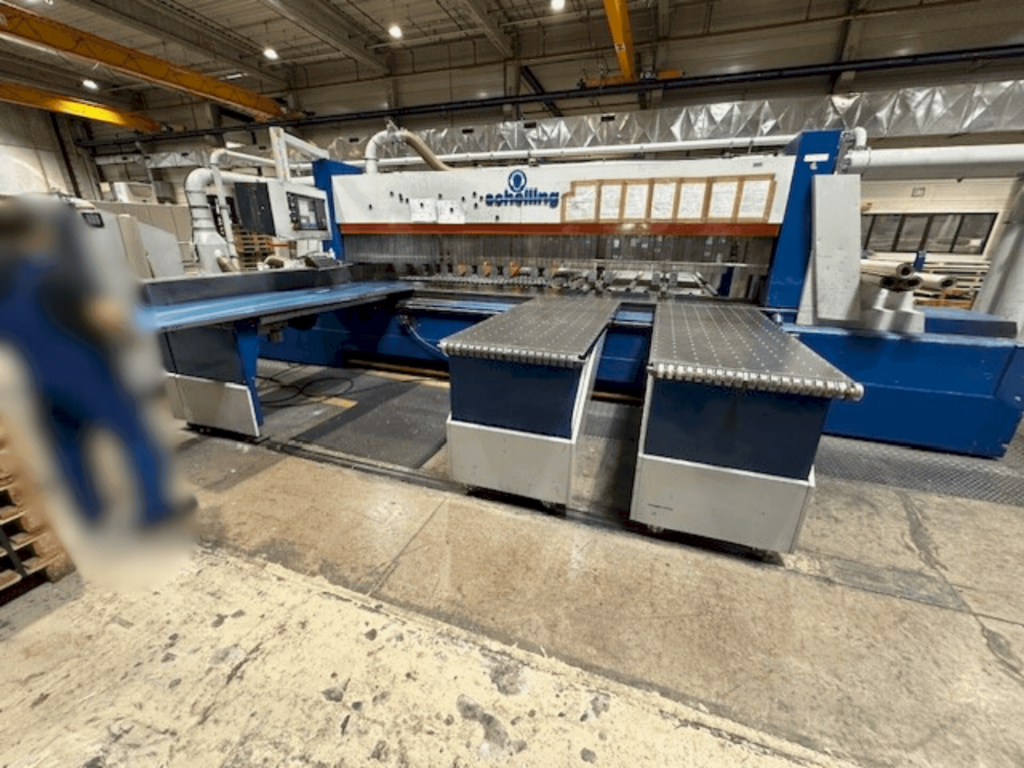 Vista Frontal da SCHELLING FSM-430 máquina