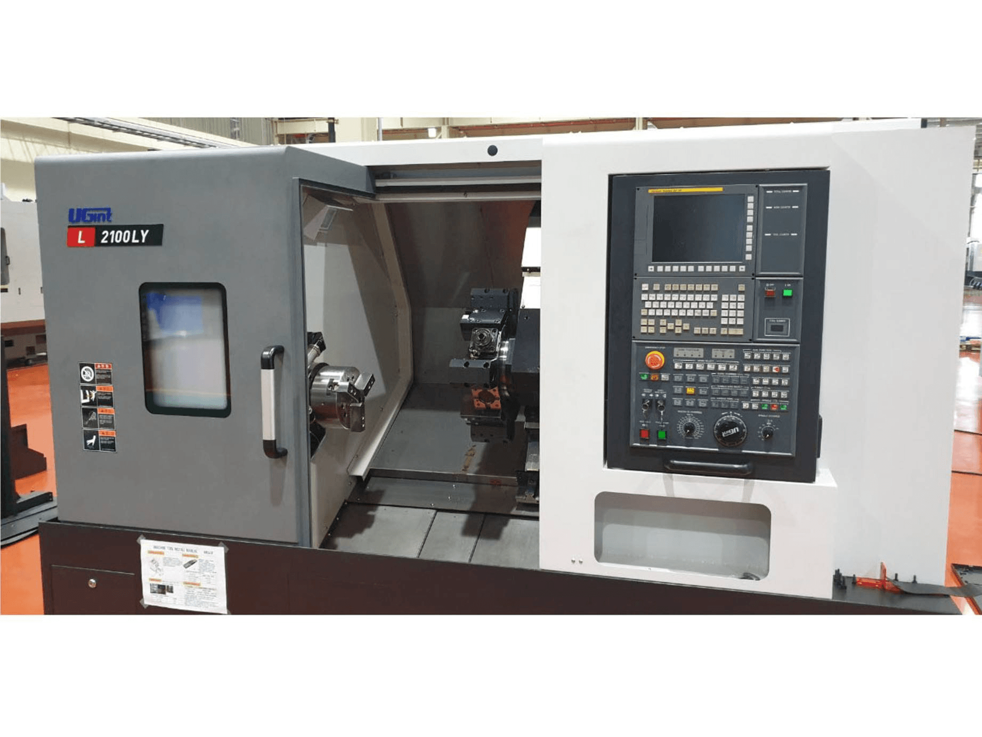 Vista Frontal da UGINT L2100LY máquina