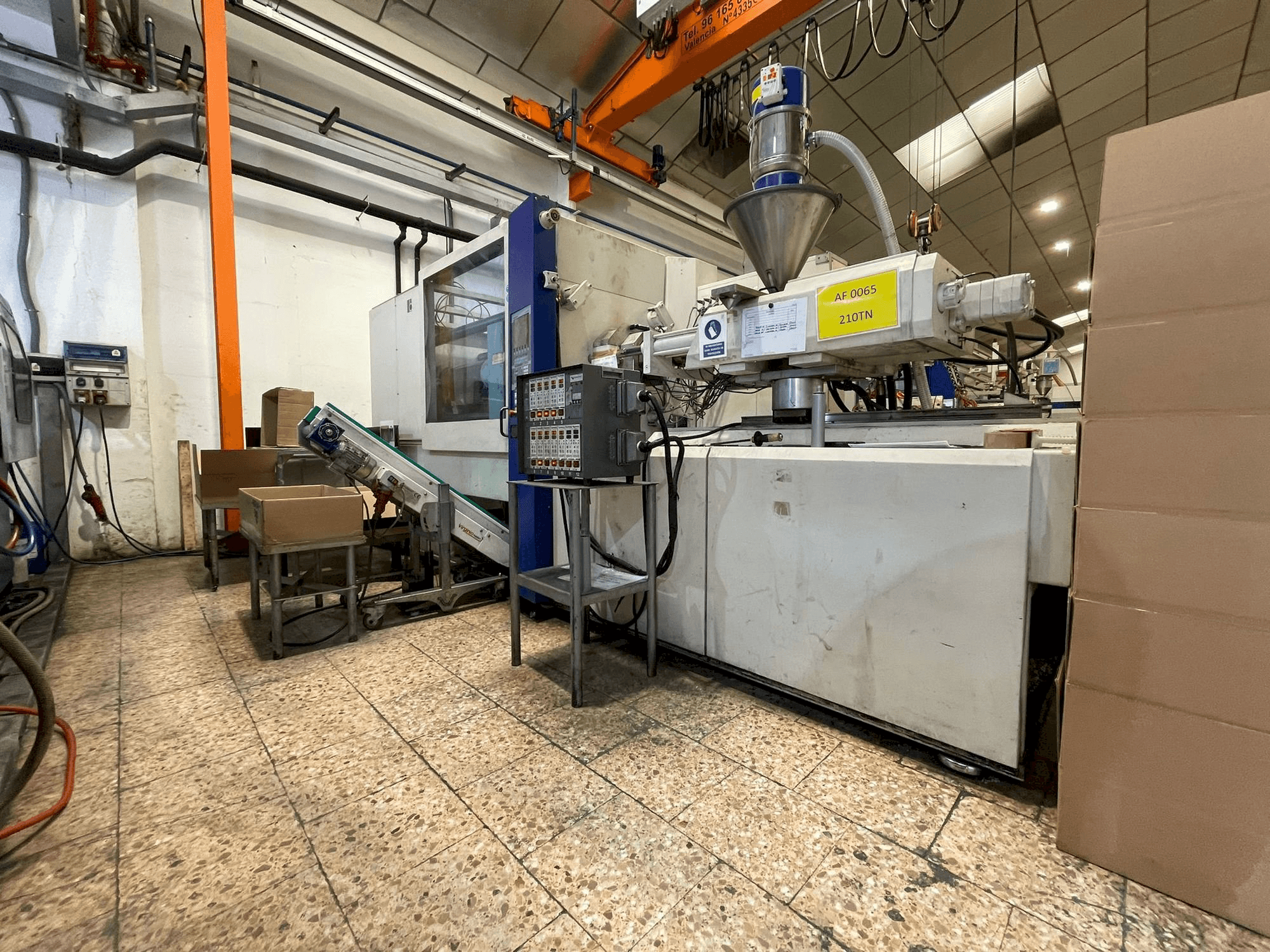 Vista Lateral Direita da Battenfeld HM 210/1000 S máquina