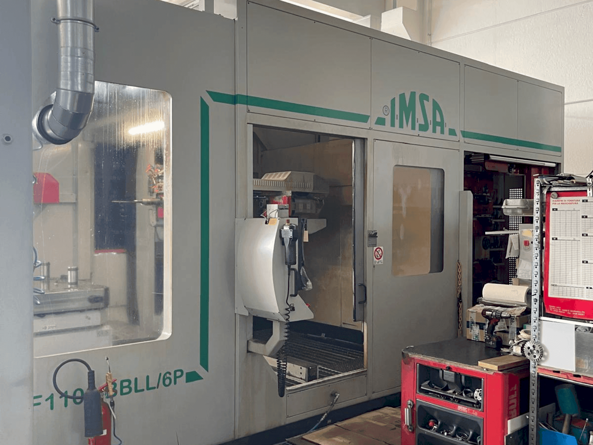 Vista Frontal da IMSA TIPO MF1100BBLL 6P máquina