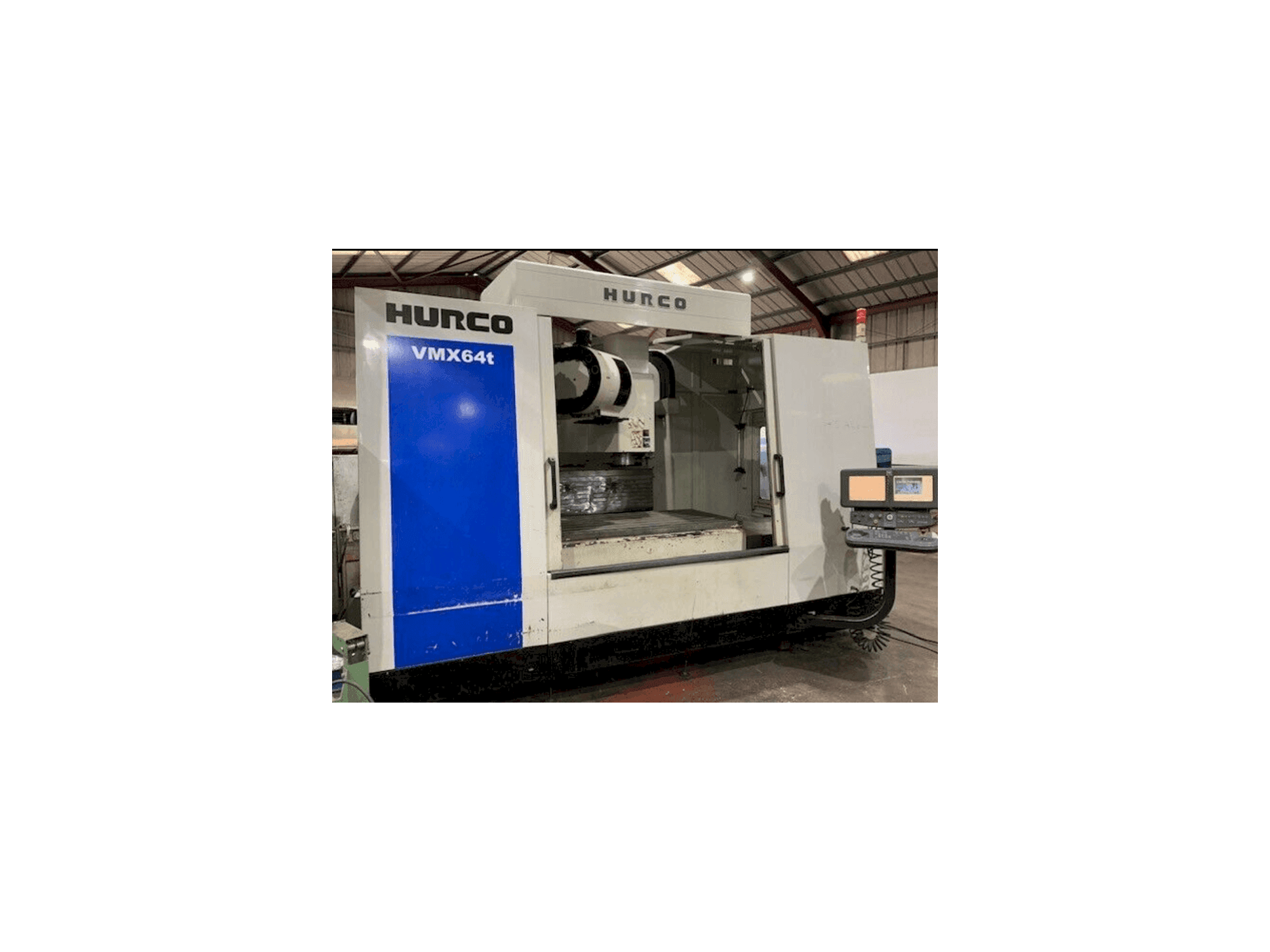 Vista Lateral Esquerda da Hurco VMX 64/40T máquina