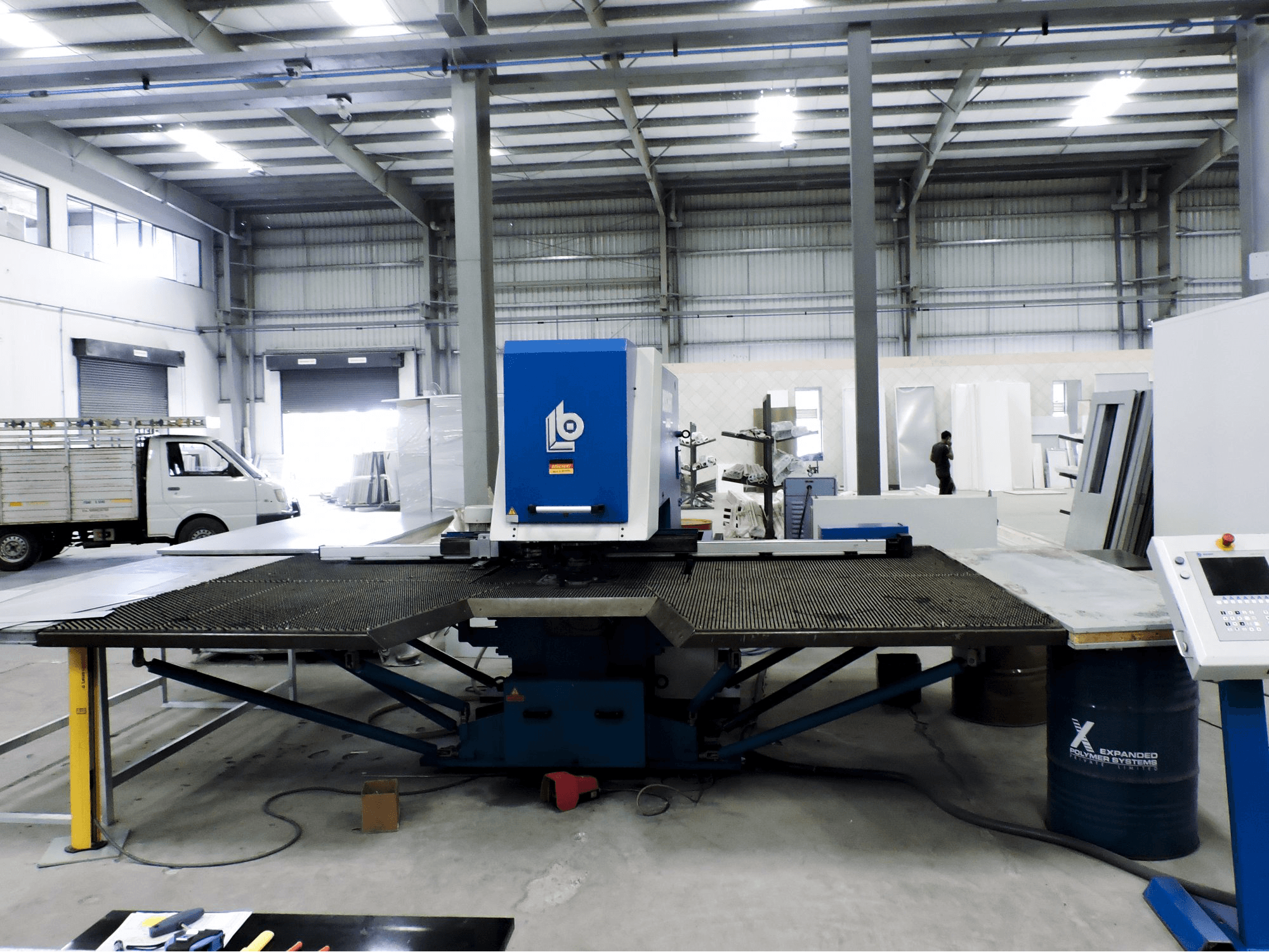 Front view of Boschert Compact 1250 Rotation machine