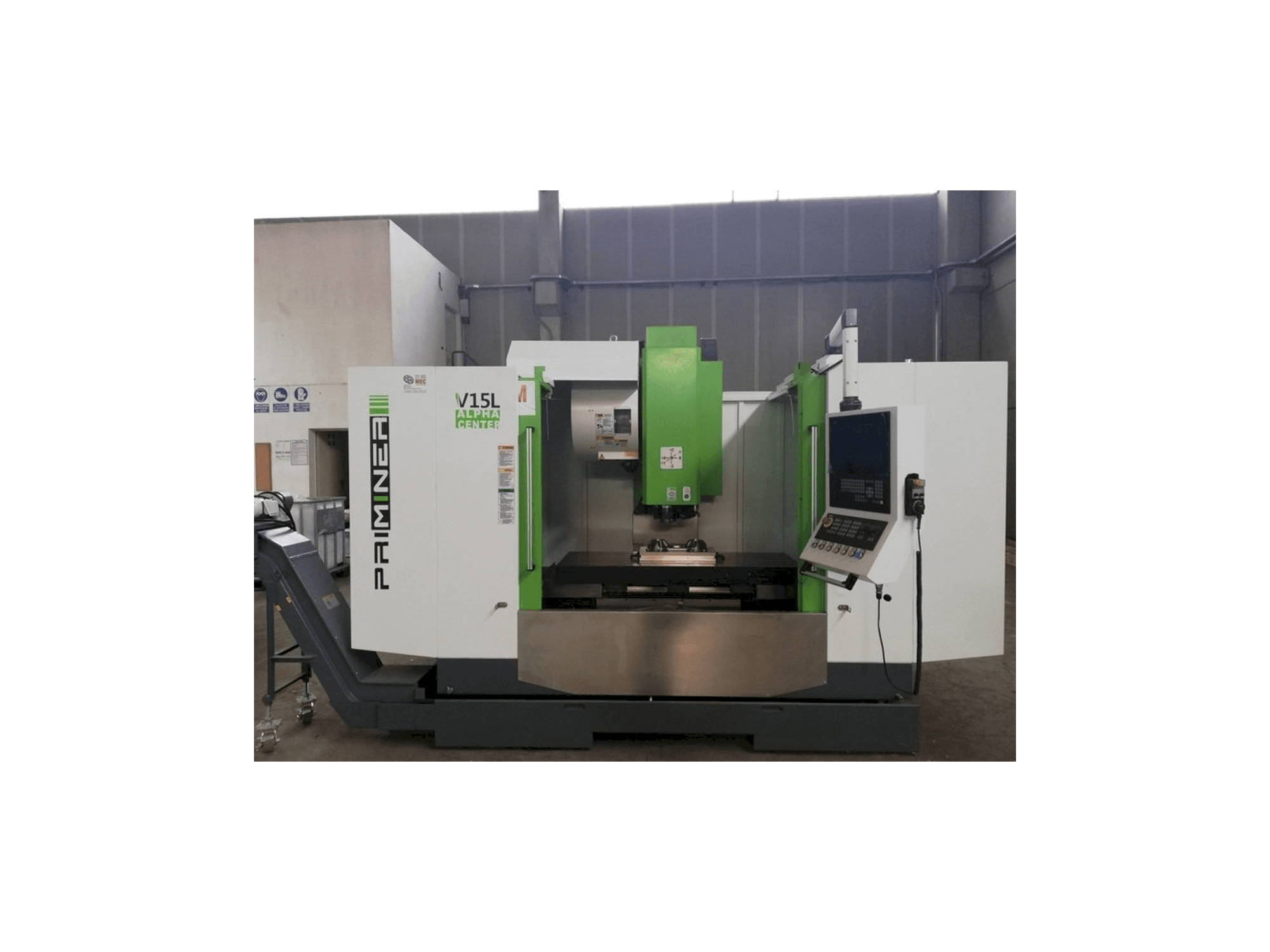 Vista Frontal da Priminer V 15L máquina