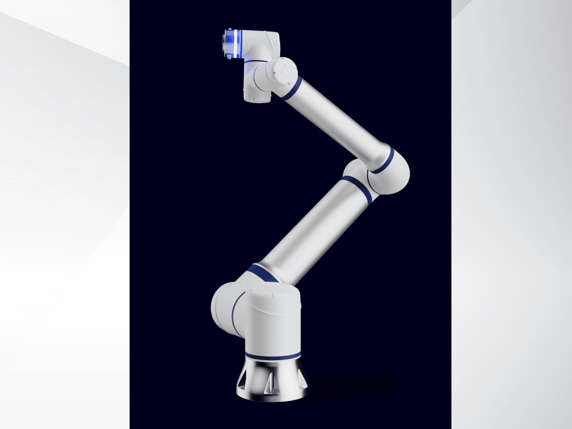 Vista Frontal da ELITE Robots CS625 máquina
