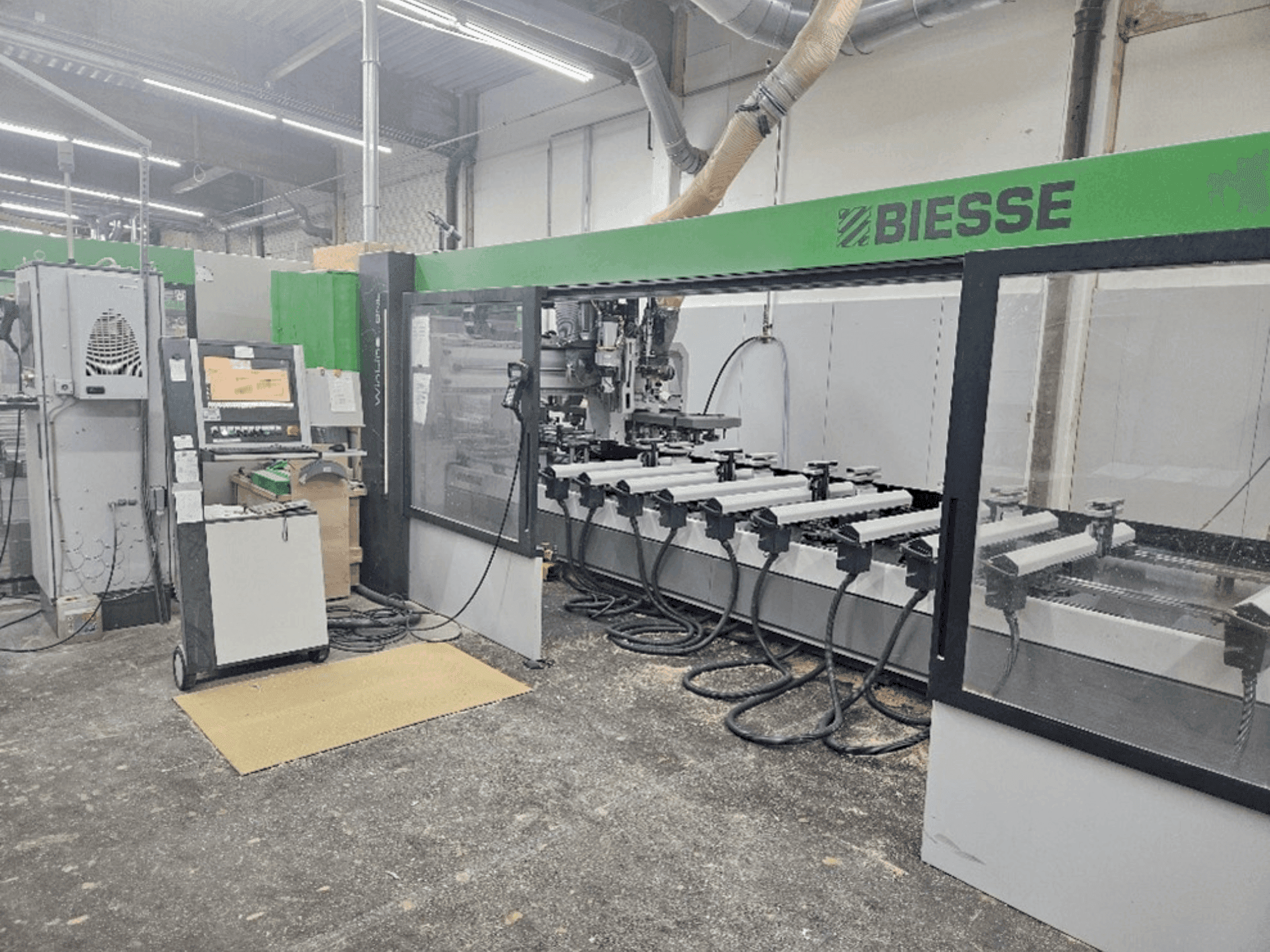 Vista Frontal da BIESSE WINDOW PRODUCTION LINE WEINIG / BIESSE máquina