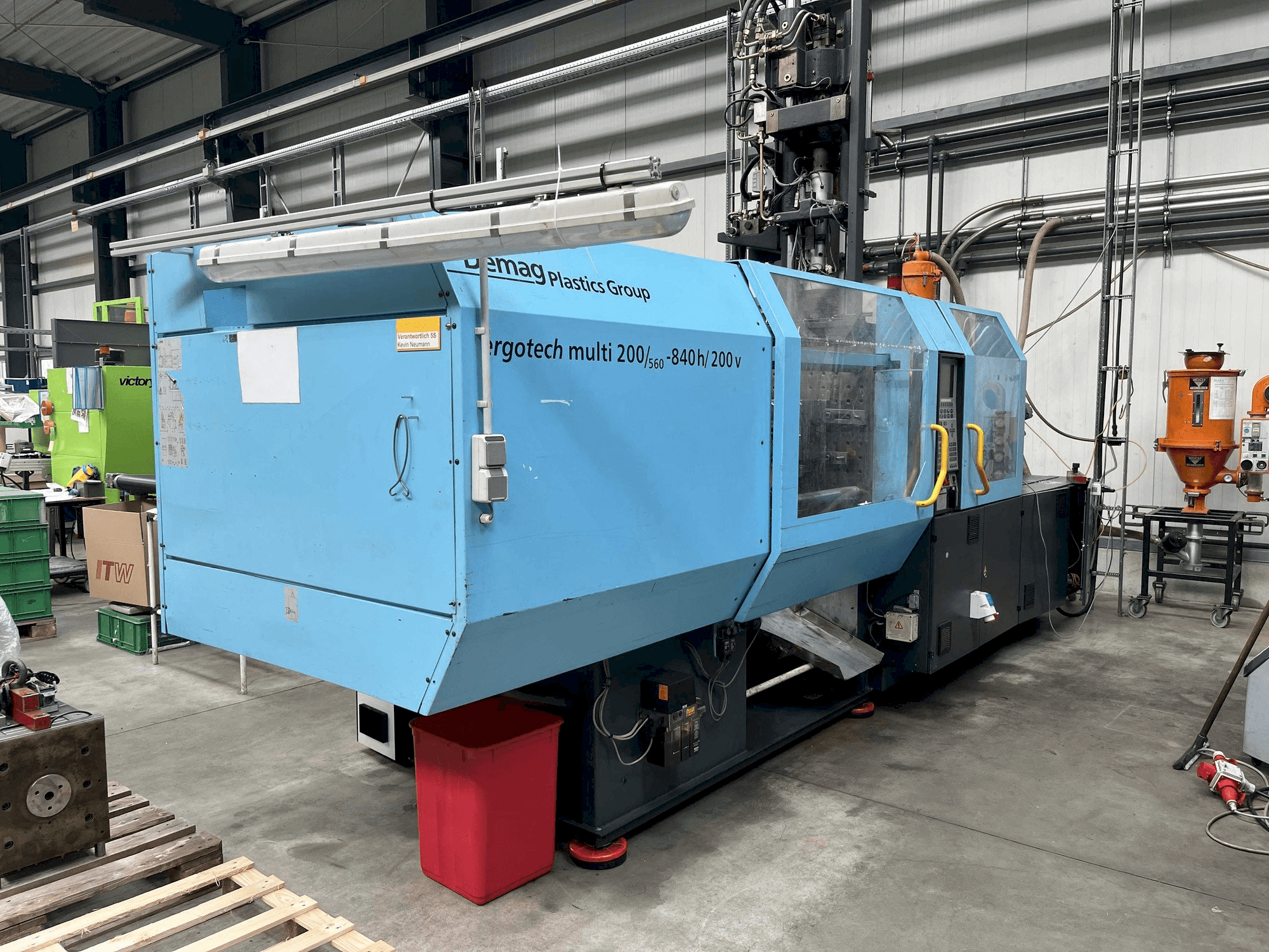 Vista Frontal da DEMAG Ergotech multi 200/560 - 840h/200V máquina