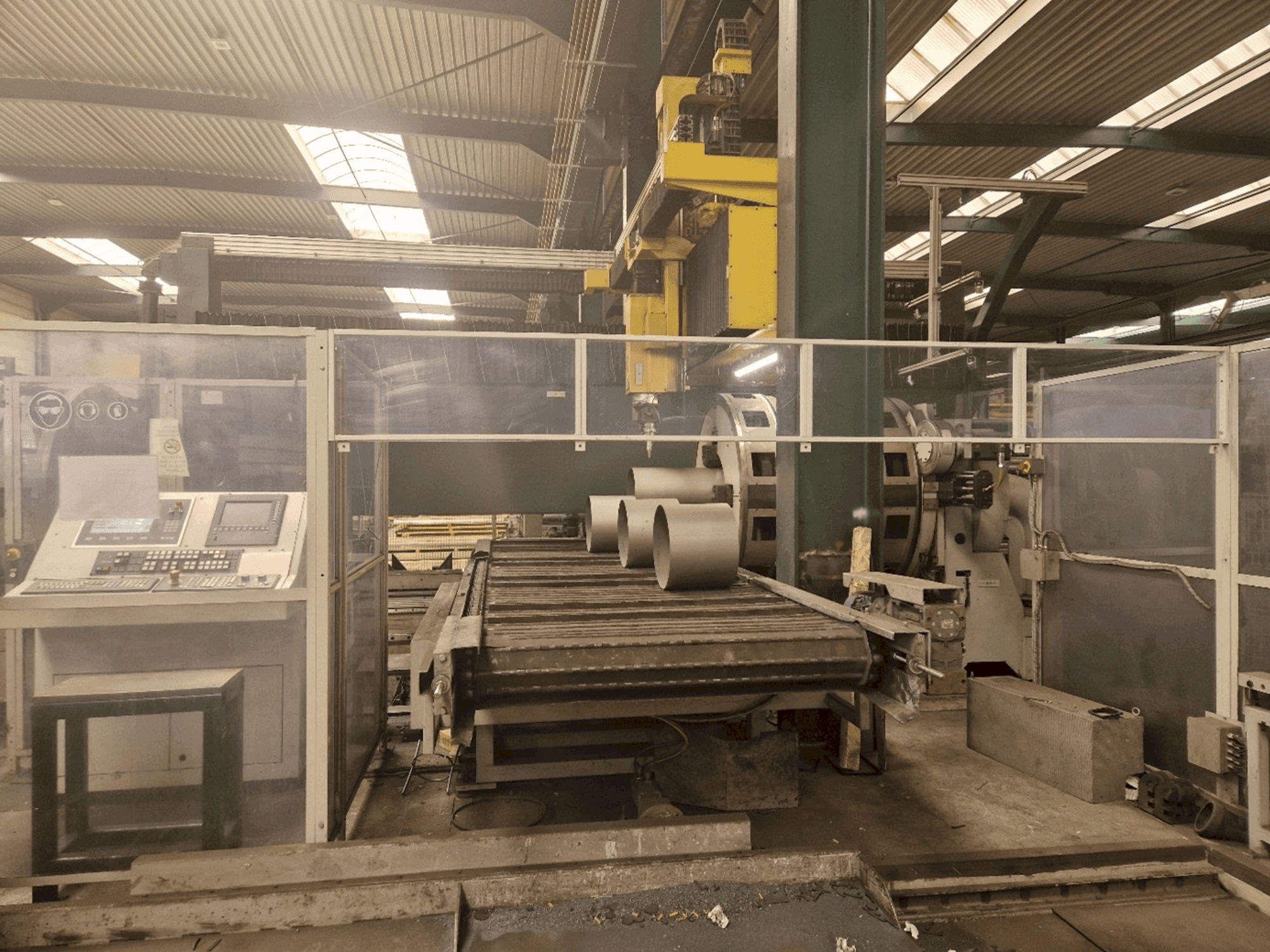 Vista Frontal da TTM FL 600 3D máquina