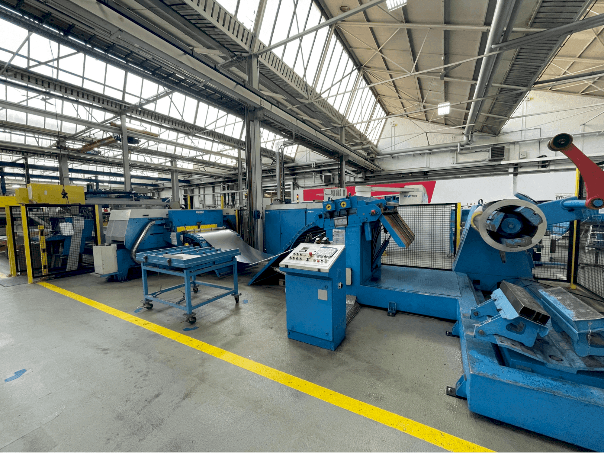 Vista Frontal da Pivatic P125 máquina