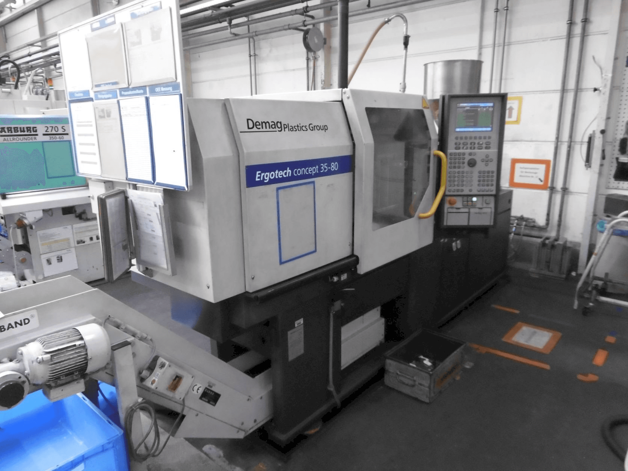 Vista Frontal da DEMAG Ergotech Concept 35 - 280 - 80 máquina