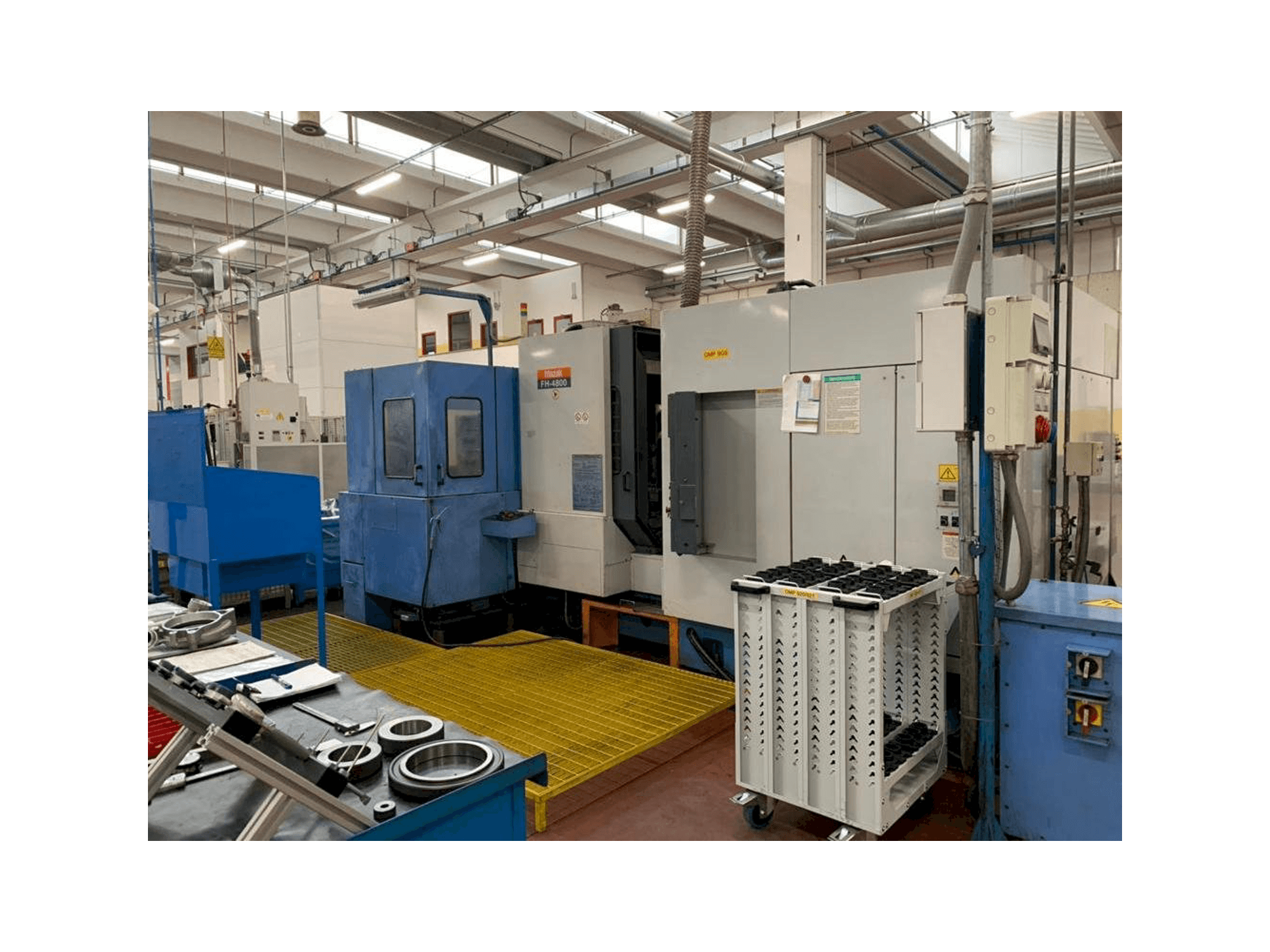 Vista Frontal da Mazak FH-4800 máquina