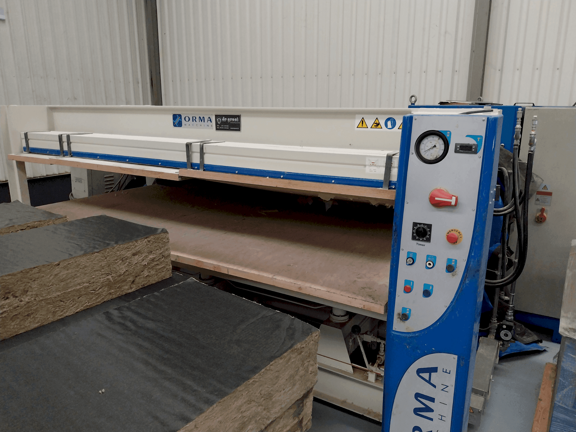 Vista Frontal da ORMA C/6 30/13 AS-BA (2009) máquina