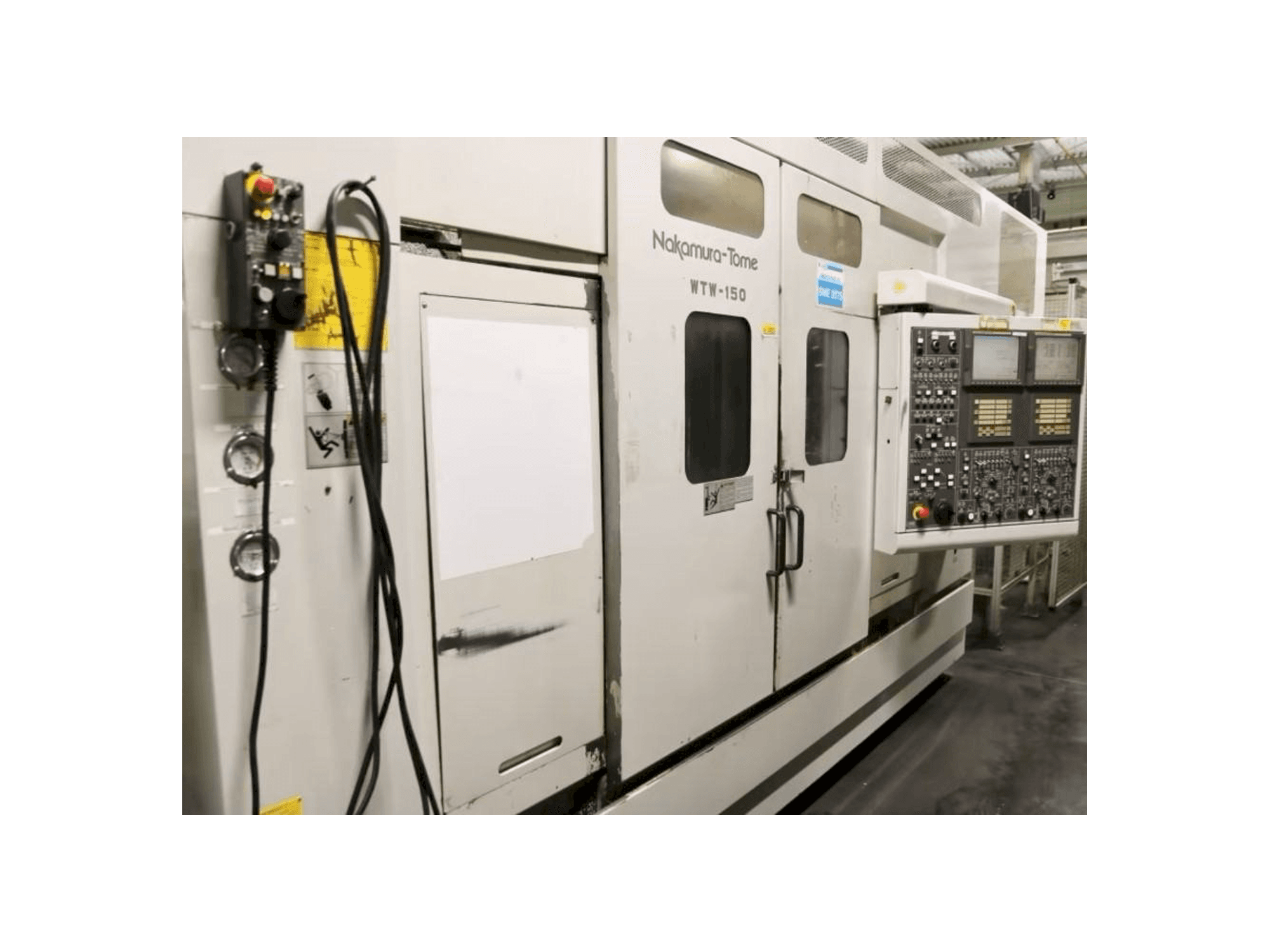 Vista Esquerda da NAKAMURA-TOME WTW-150 máquina