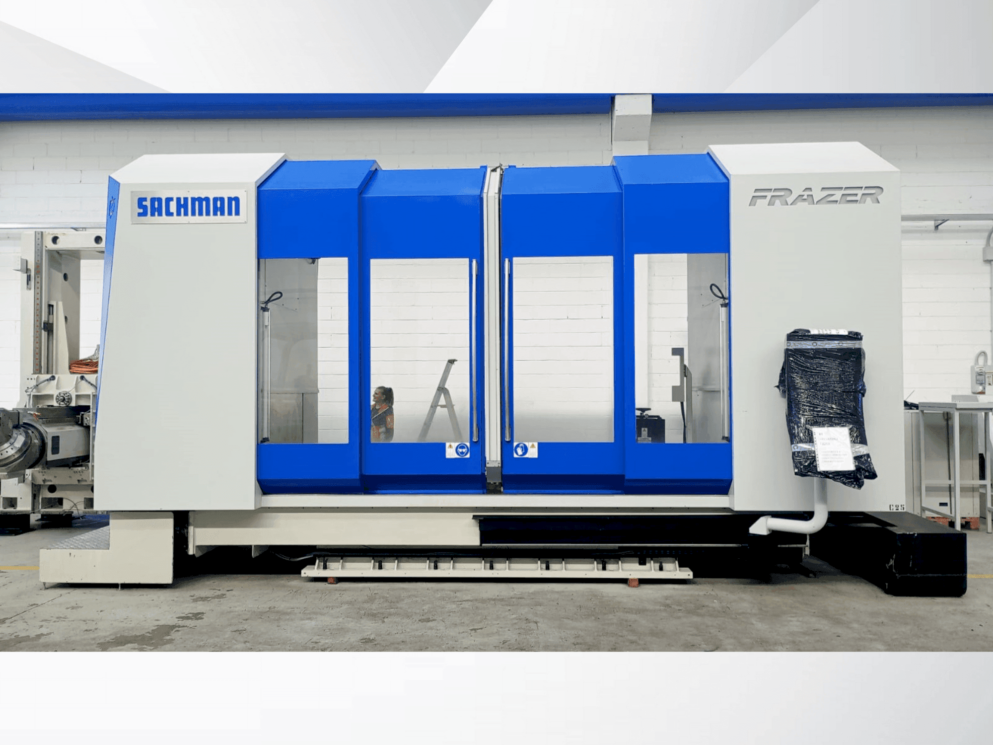 Vista Frontal da JOBS FRAZER máquina