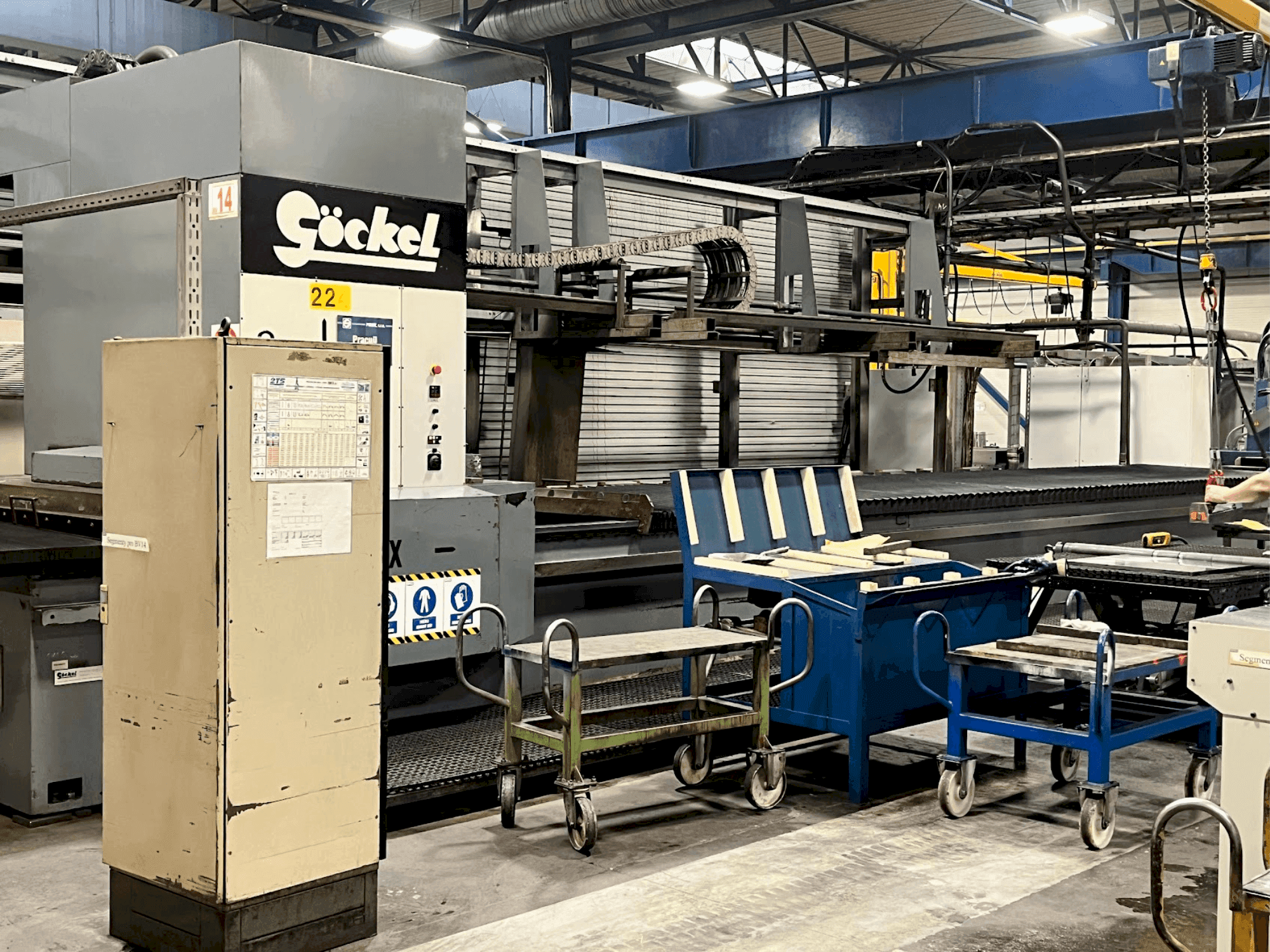 Vista Frontal da GÖCKEL G130 máquina