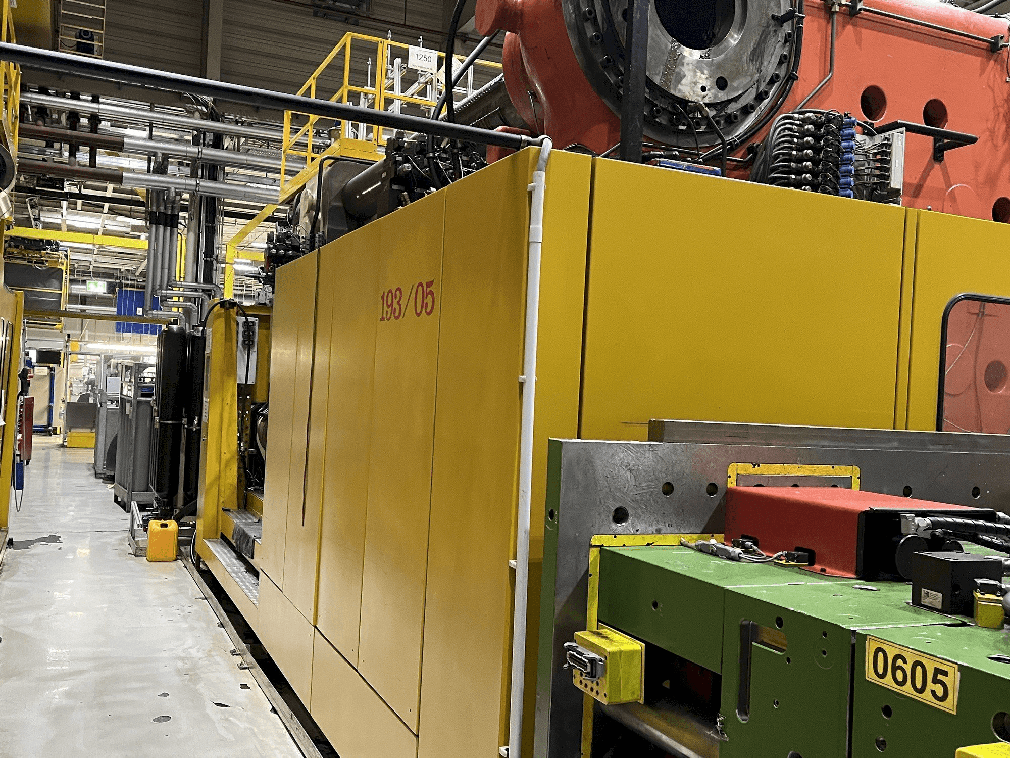 Vista Frontal da Husky SGM 3150t máquina