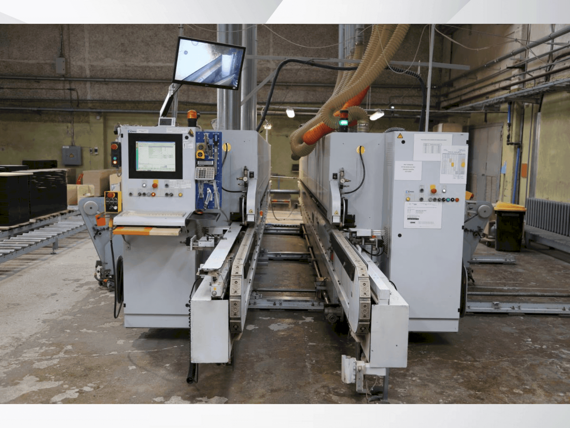 Vista Frontal da HOMAG KFL 526 / C máquina