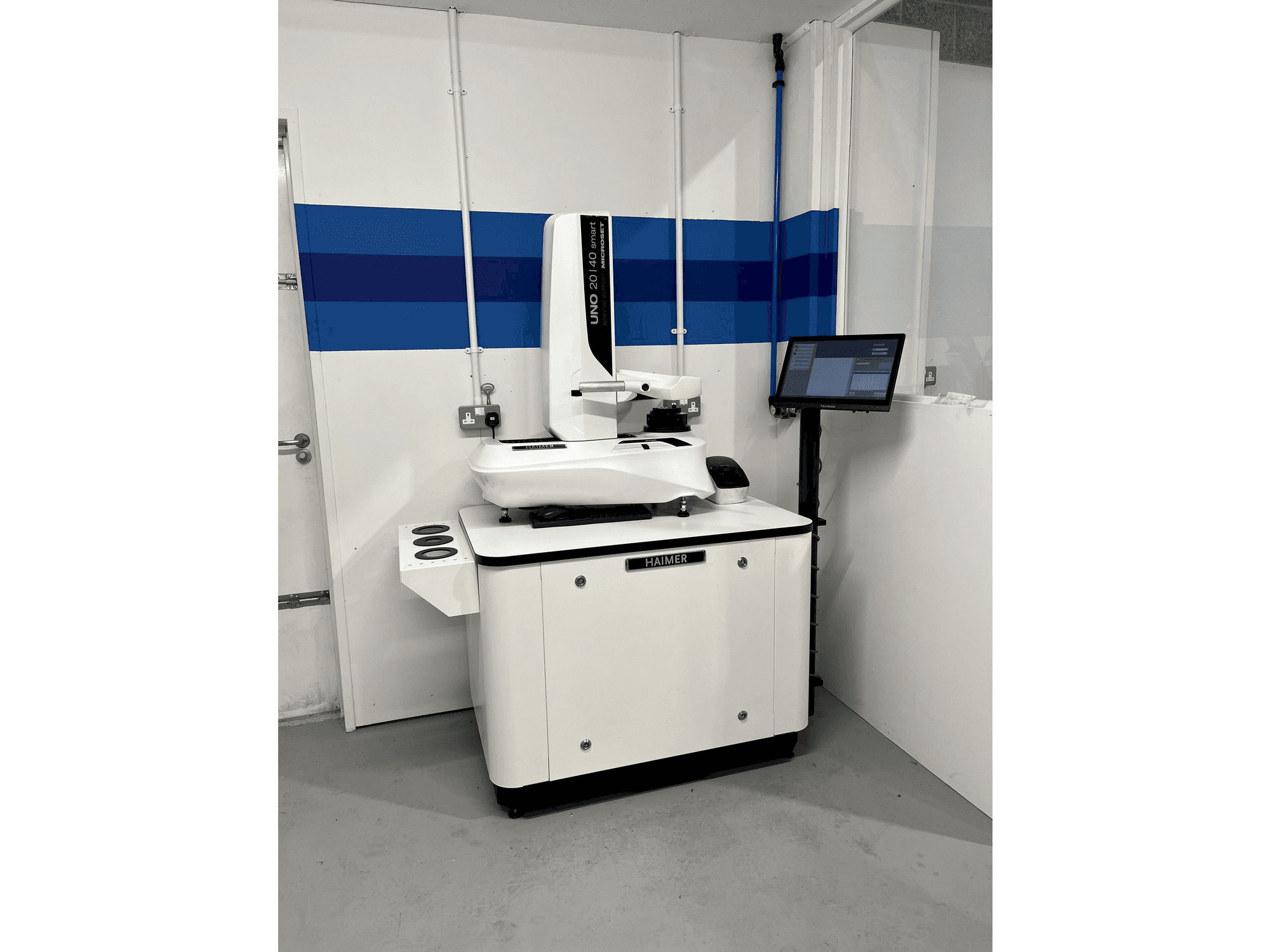 Vista Frontal da HAIMER UNO 20/40 Smart Microset máquina