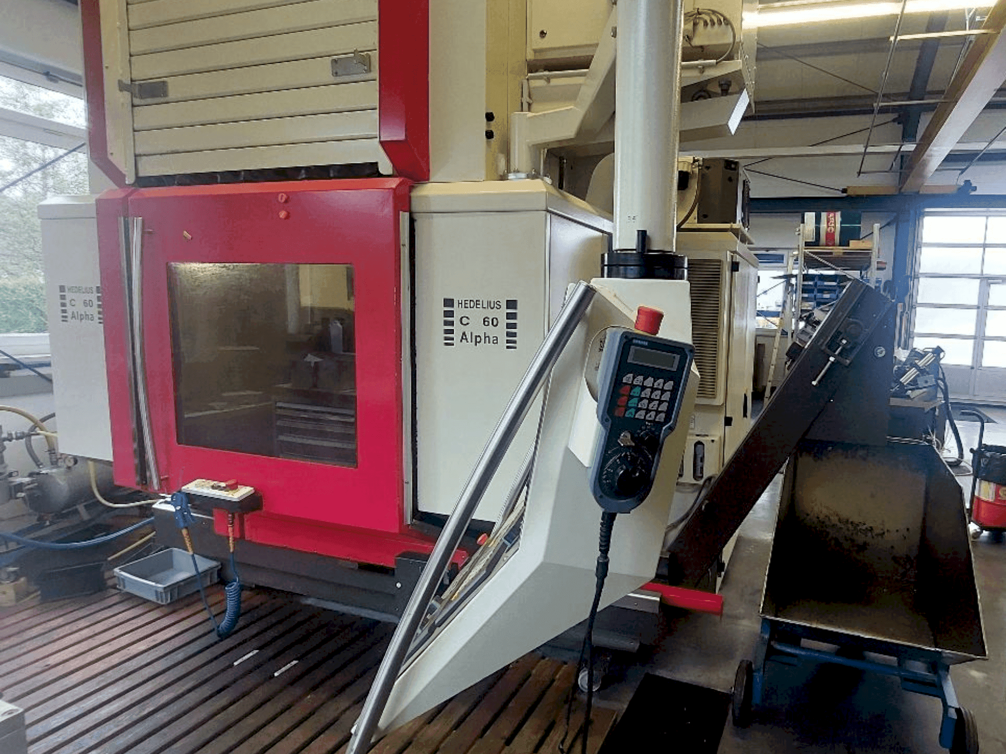 Vista Frontal da HEDELIUS C60 ALPHA 800 máquina