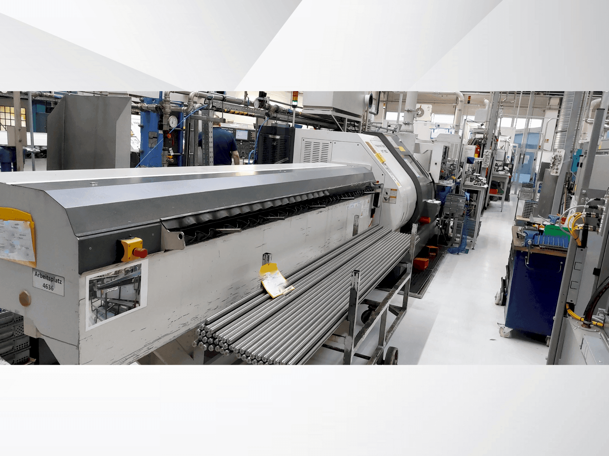 Vista Frontal da NAKAMURA WT-150 máquina