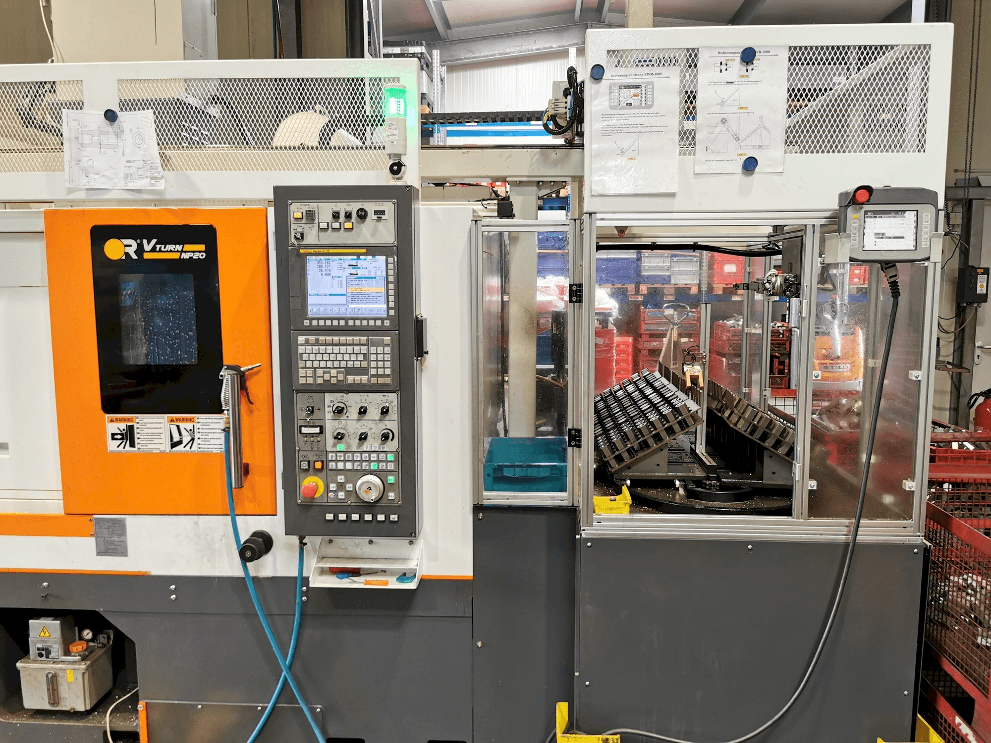 Vista Frontal da Victor V Turn MP máquina