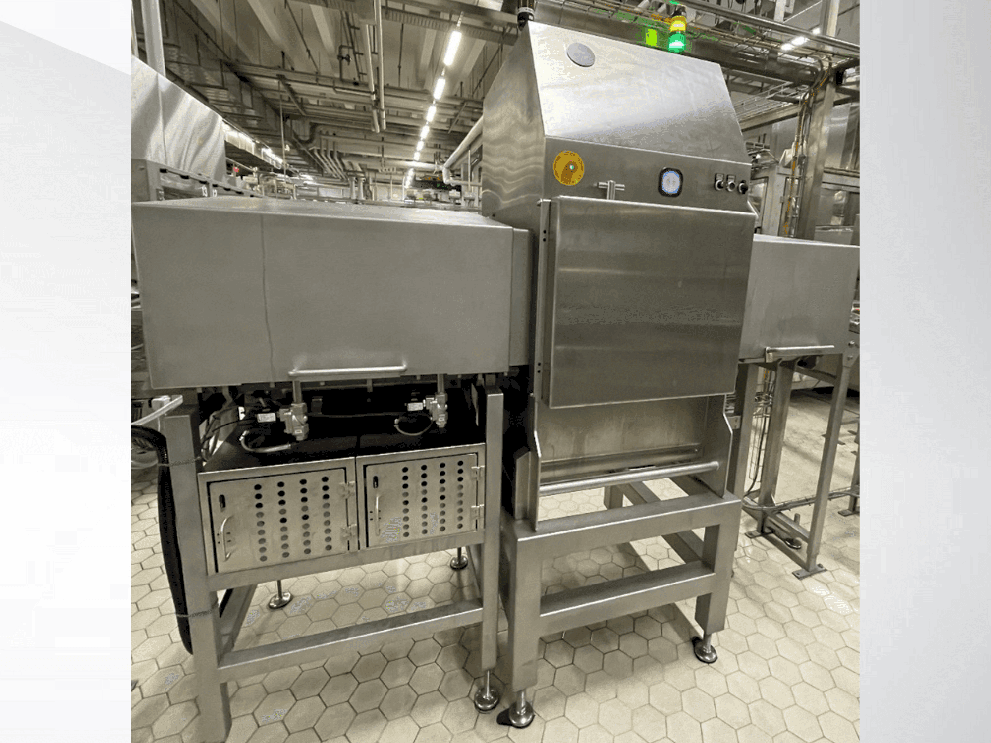 Vista Frontal da WIPOTEC SC 30 máquina