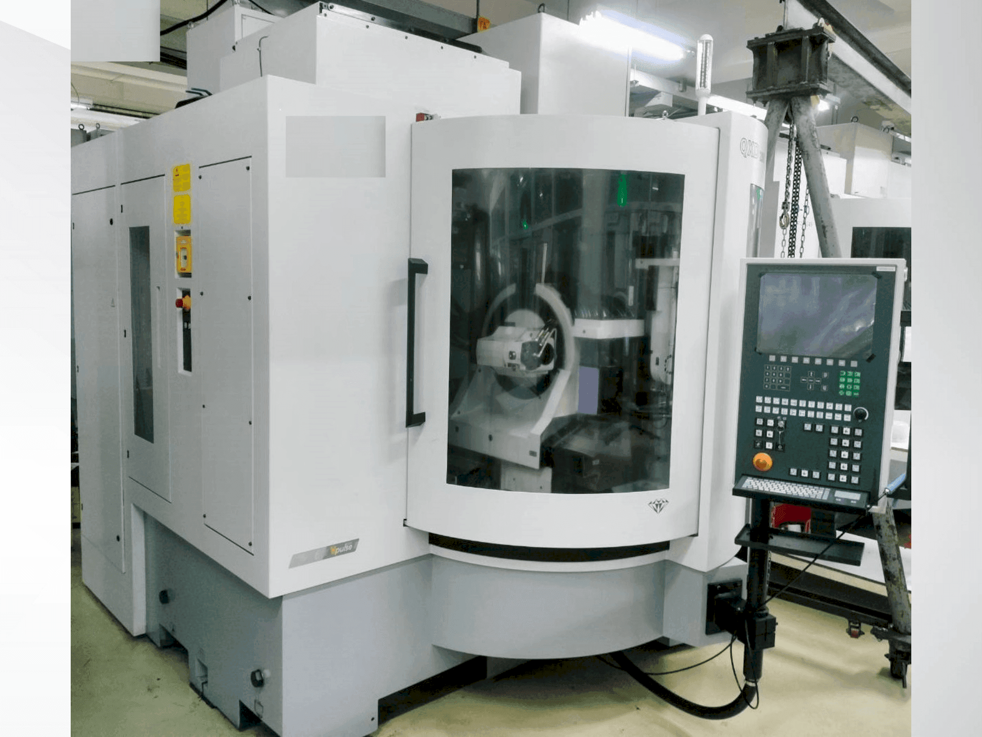 Vista Frontal da VOLLMER QXD 250 máquina