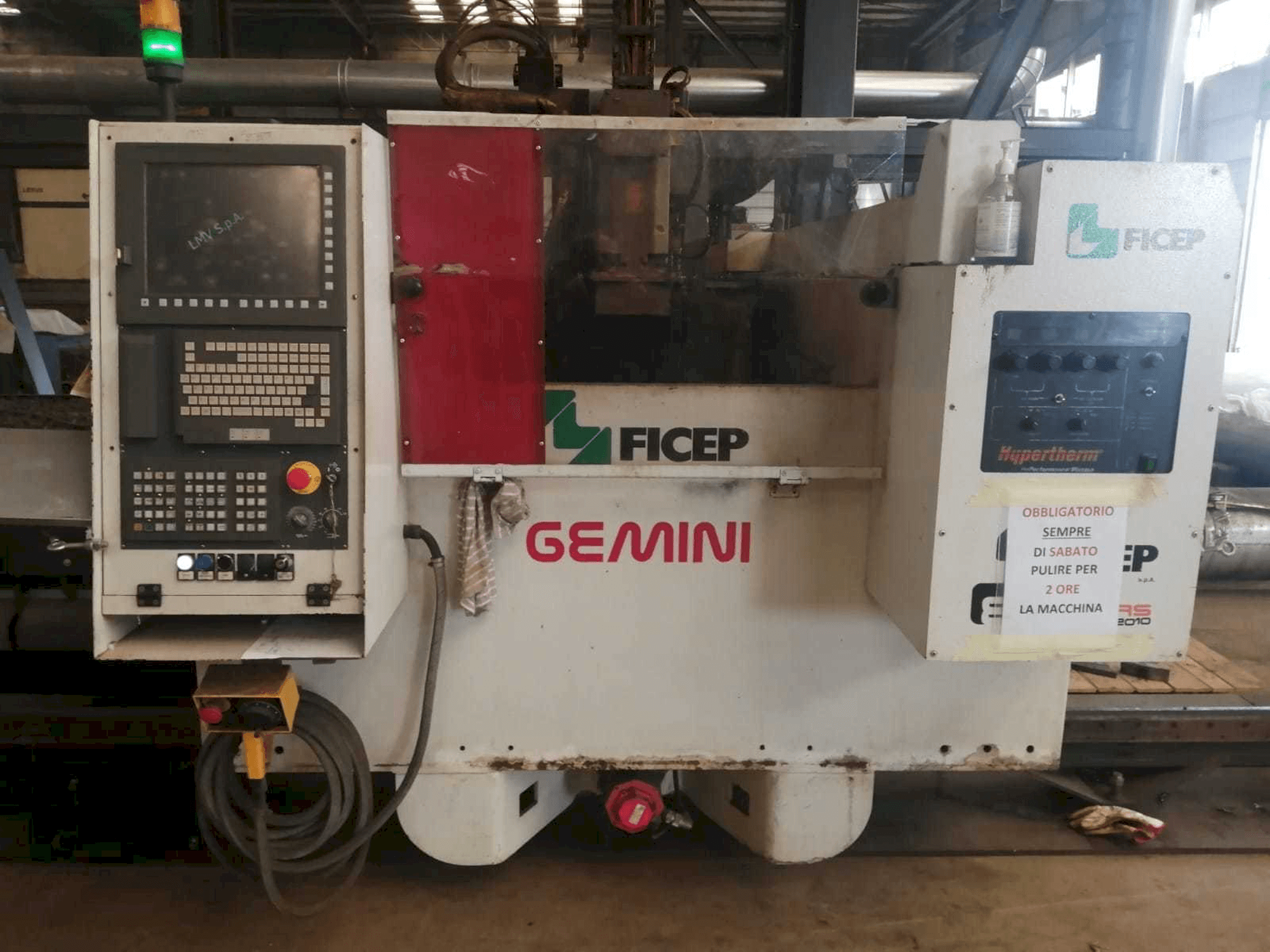 Vista Frontal da FICEP GEMINI G32 máquina