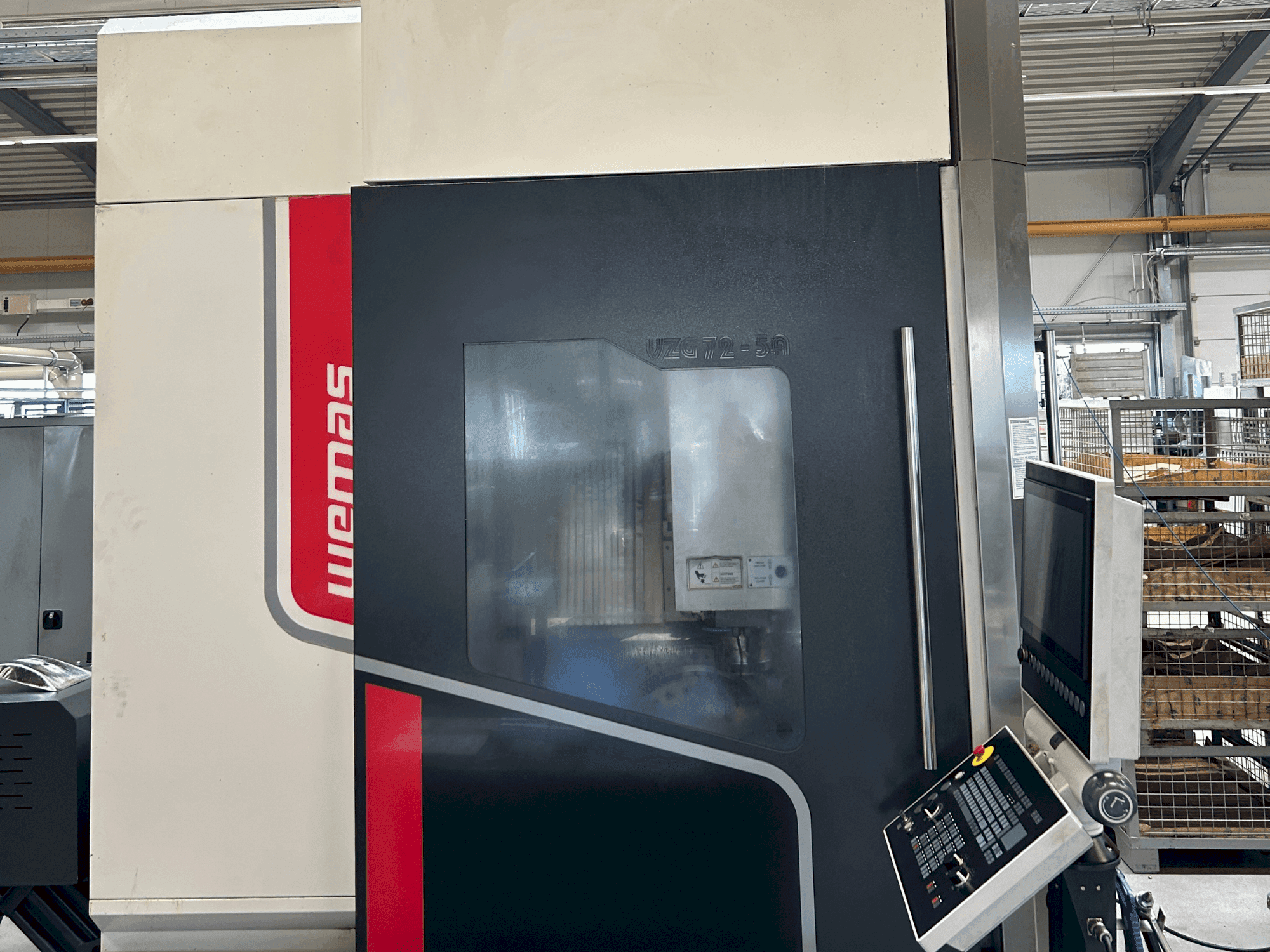 Vista Frontal da WEMAS VZG 72-5A máquina