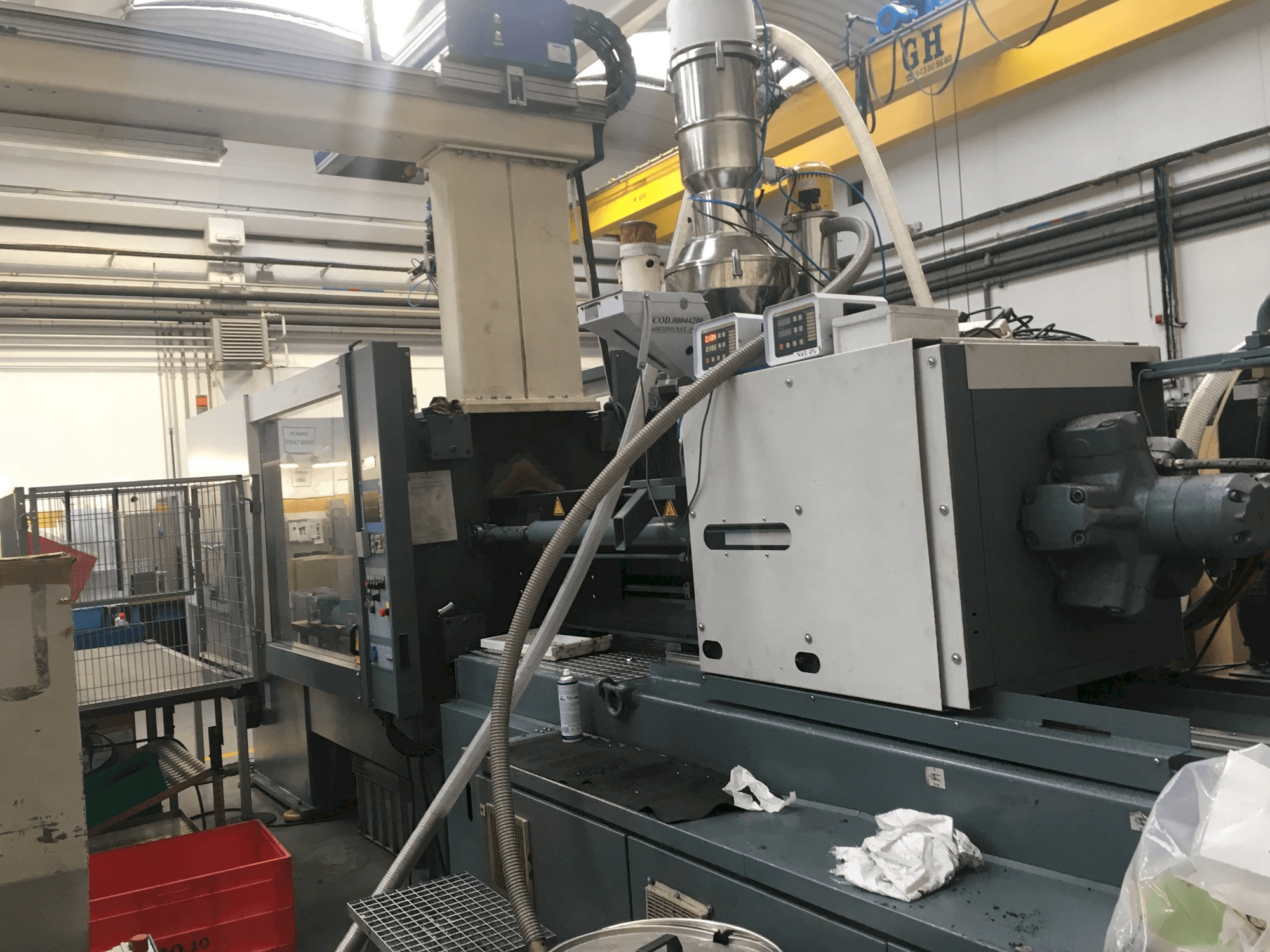 Vista Frontal da Battenfeld BA 3500/1900 BK máquina