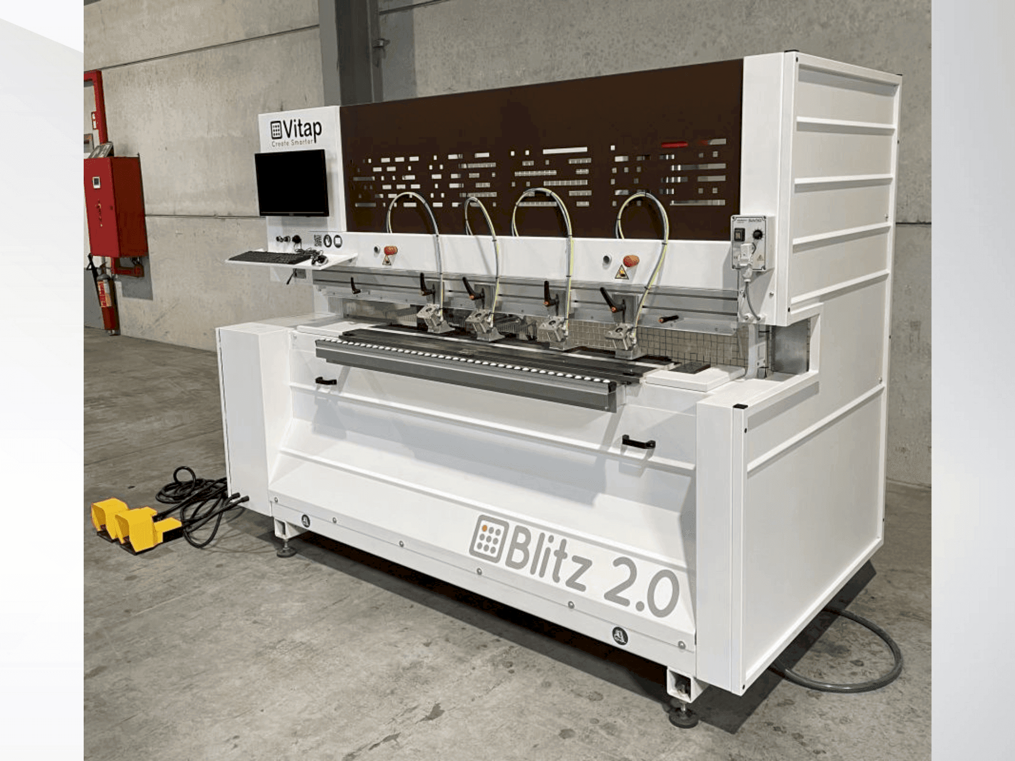 Vista Frontal da VITAP BLITZ 2.0 máquina