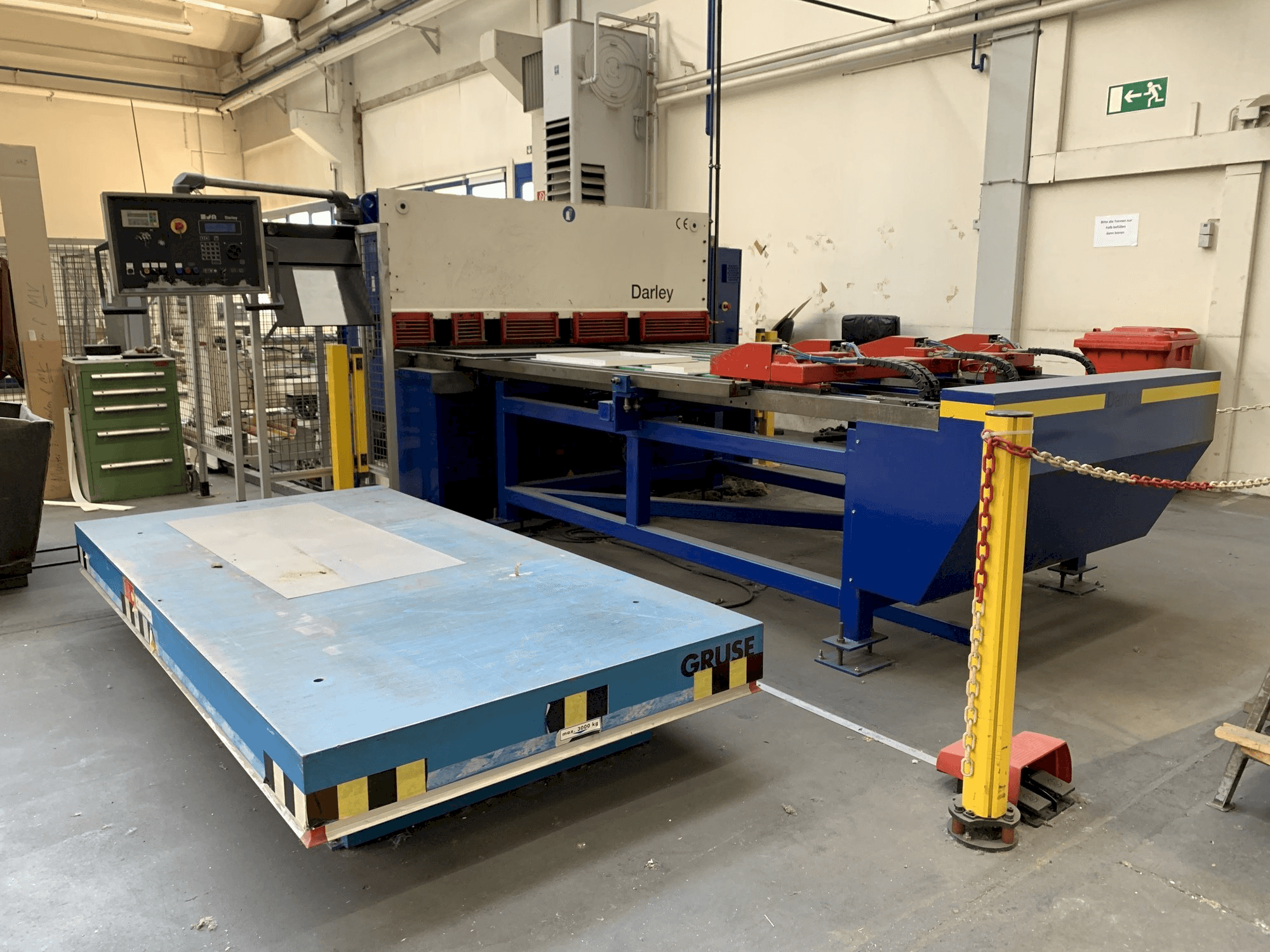 Vista Frontal da Darley VS 2100 X 4 máquina