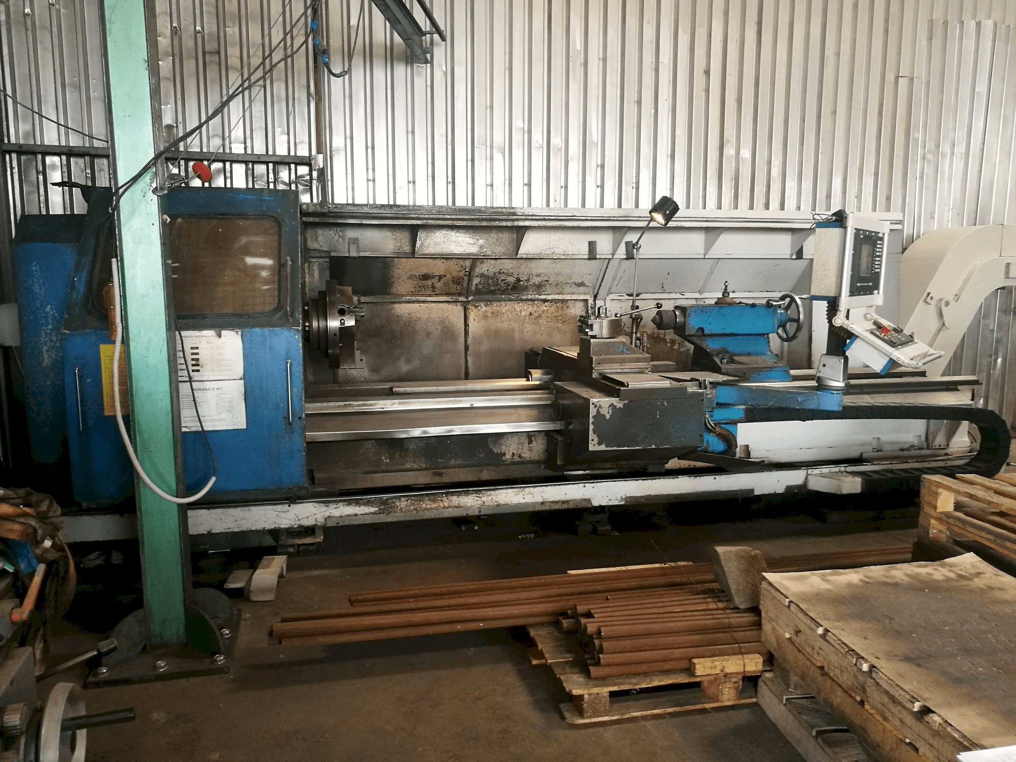 Vista Lateral Esquerda da Heidenreich & Harbeck Hamburg 840 máquina