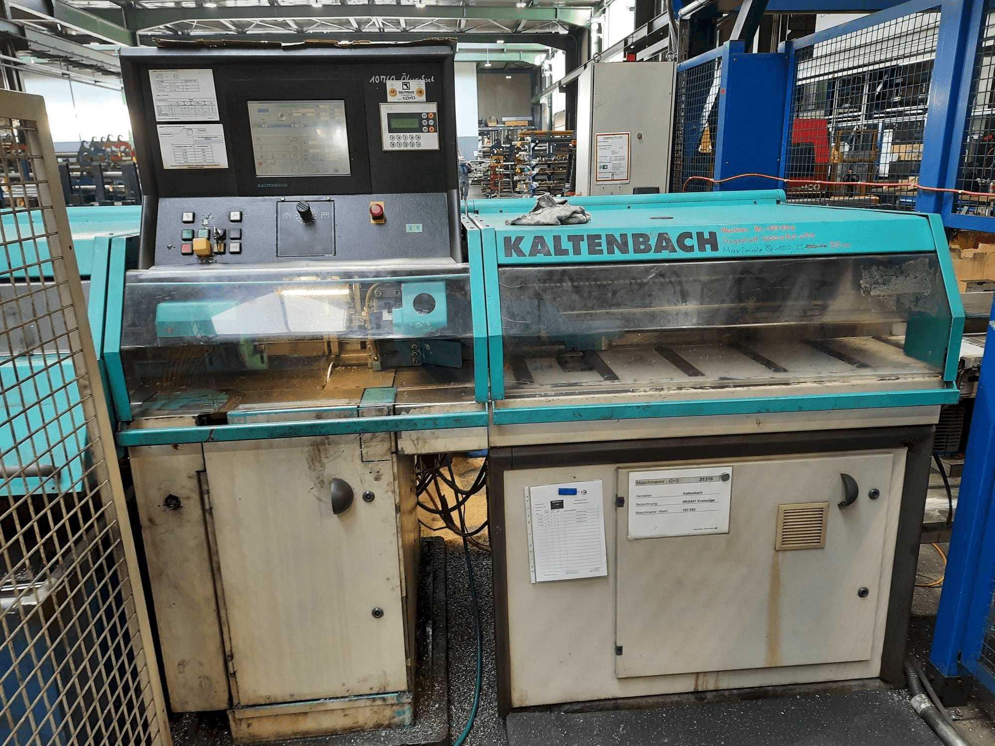 Vista Frontal da KALTENBACH RKS 451 máquina