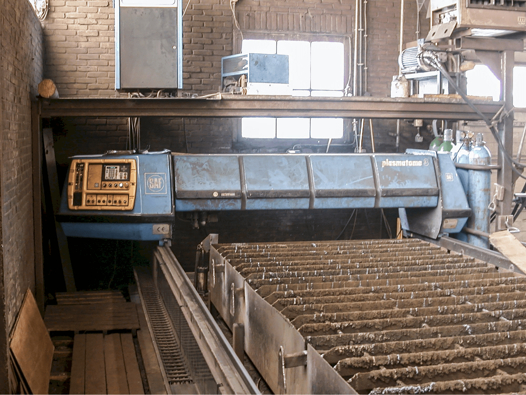 Vista Frontal da SAF PLASMATOME 3 máquina