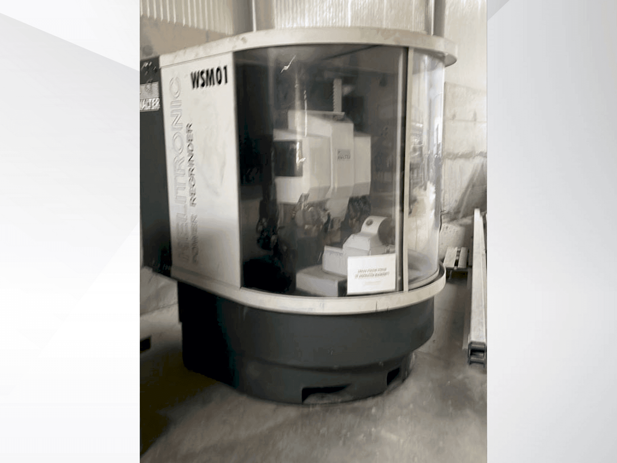 Vista Frontal da WALTER Helitronic Power Regrinder máquina